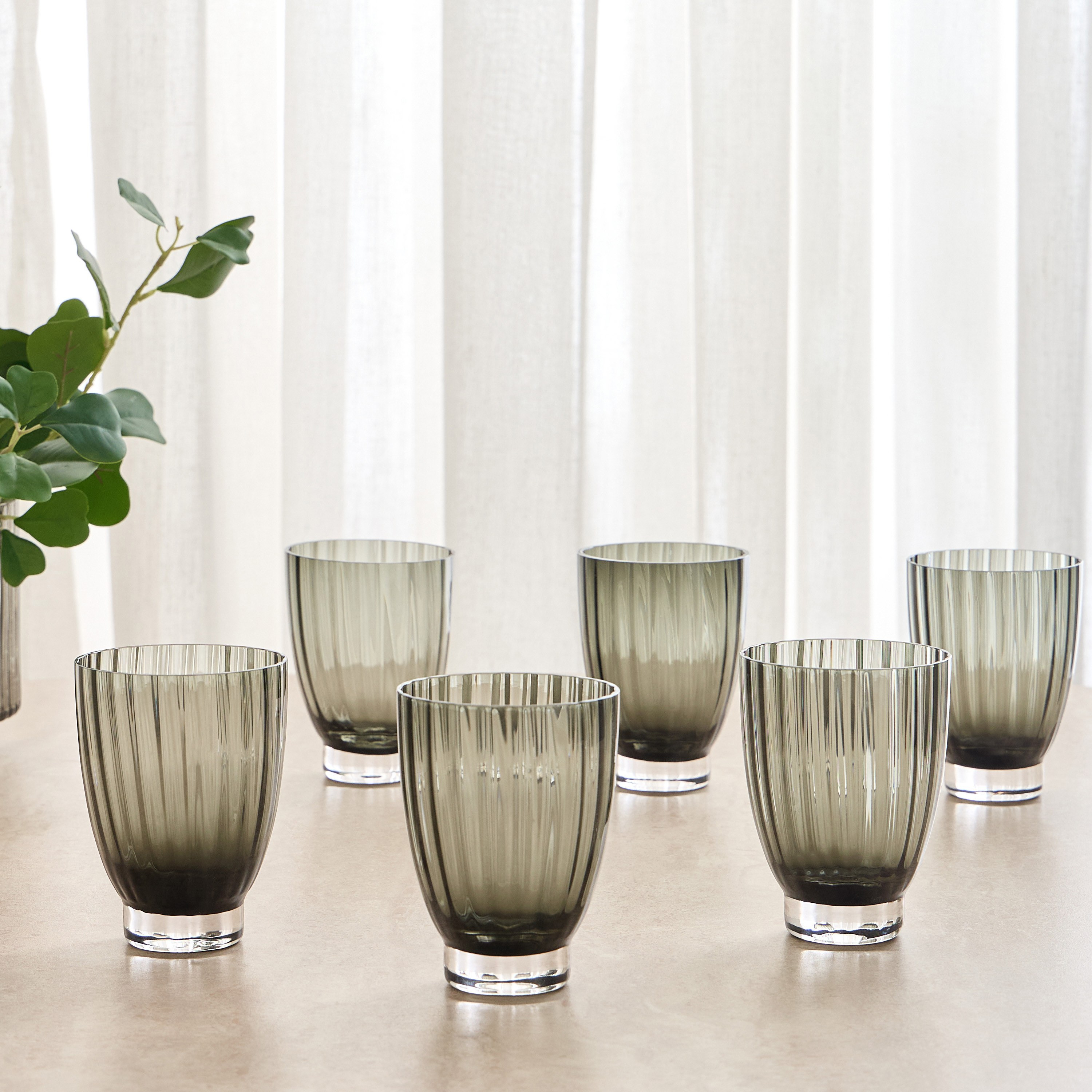 Sandra 6-Piece DOF Glass Set - 400 ml-household-dining-glassware-drinkingglasses-image-1