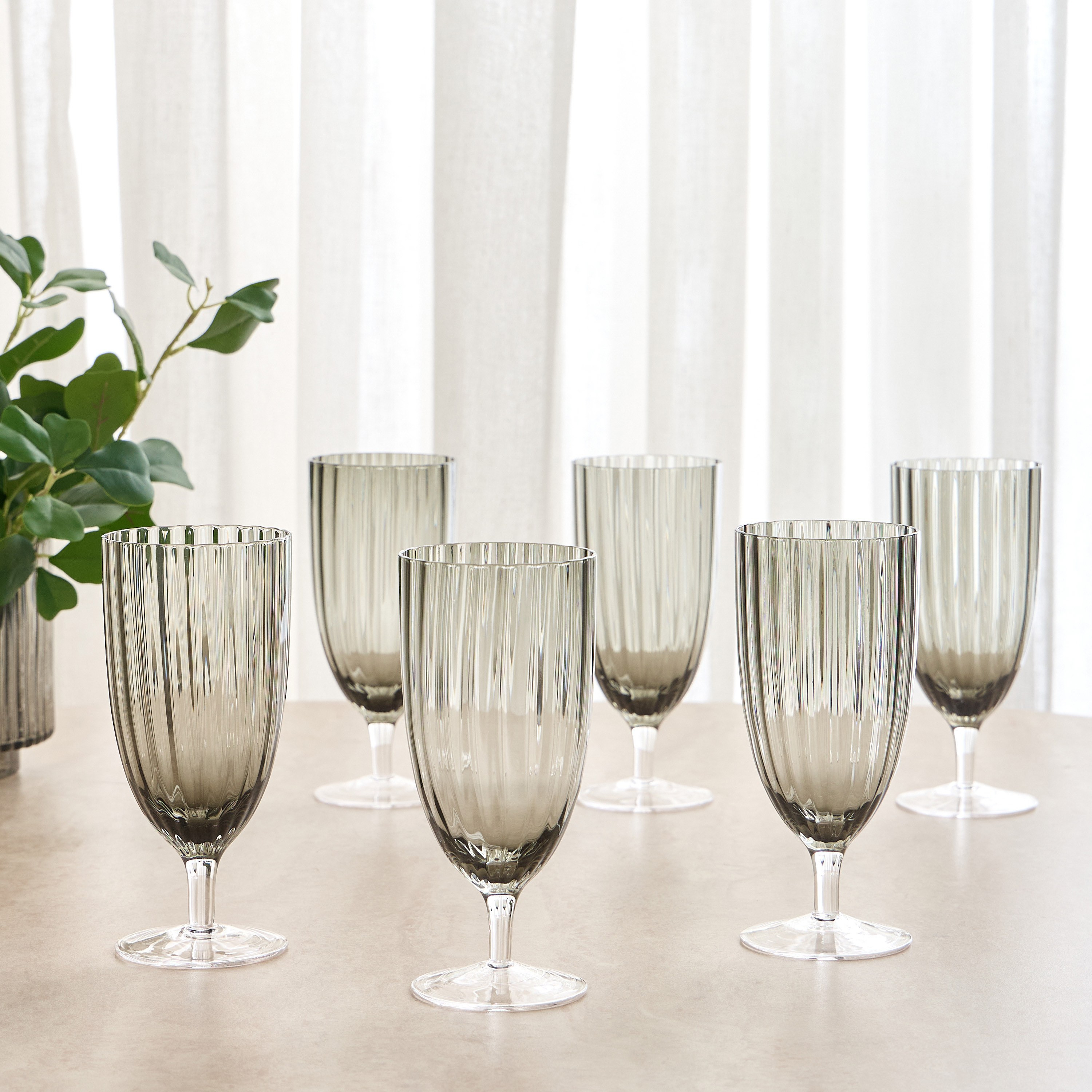 Sandra 6-Piece Stem Glass Set - 480 ml-household-dining-glassware-drinkingglasses-image-1