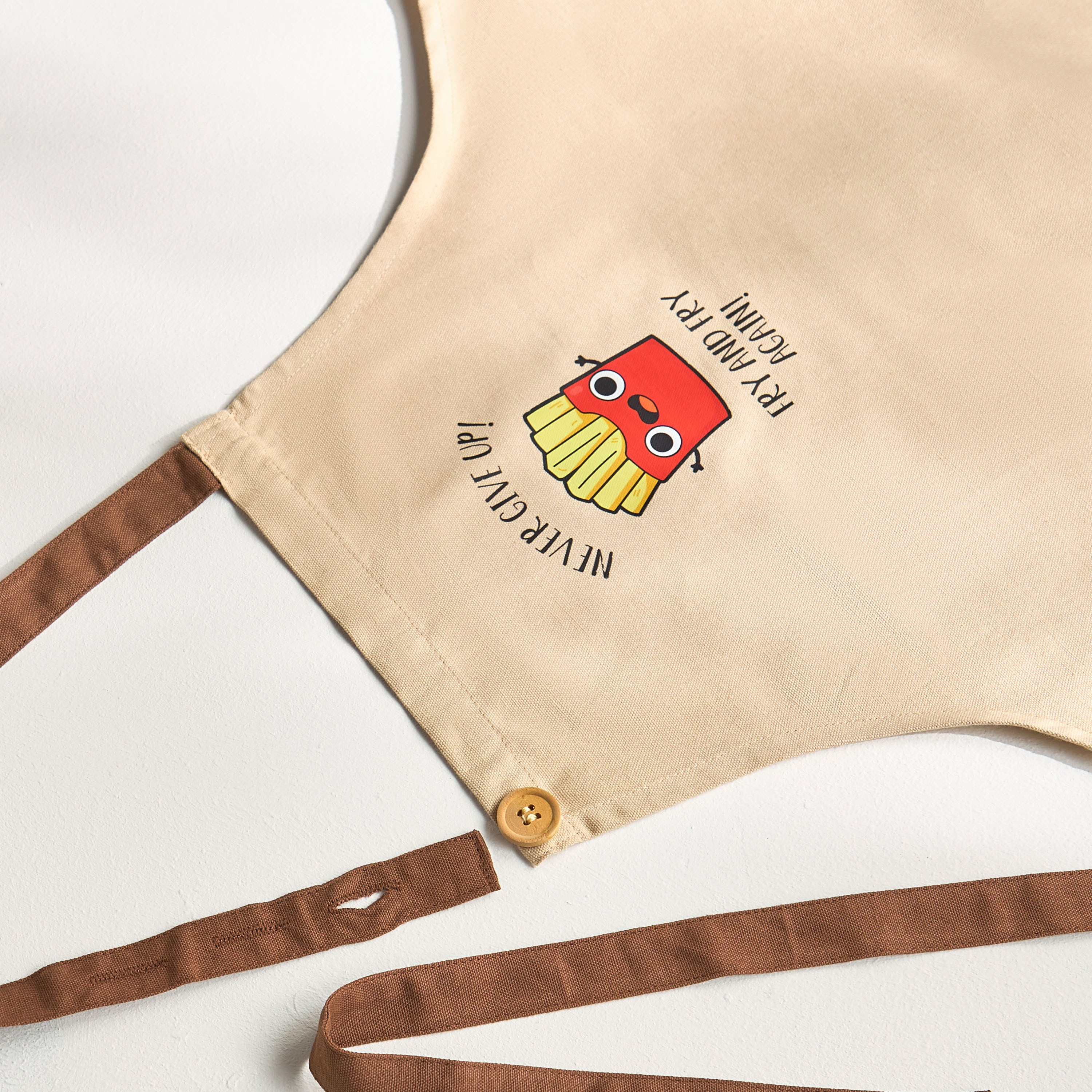 Food Pun Frey Apron - 70x60 cm-household-kitchen-kitchenlinen-apronsmittsandpotholders-image-3