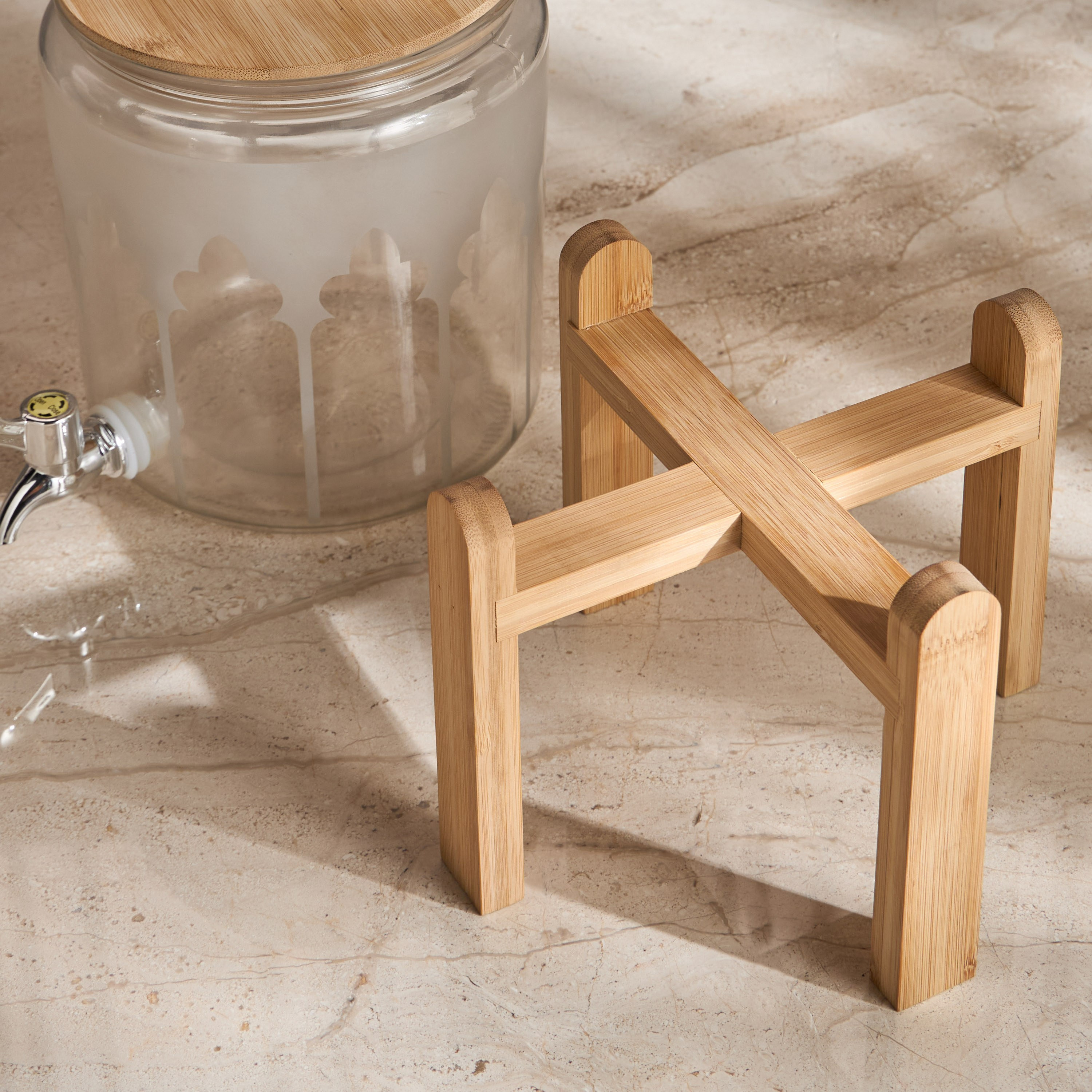 Fanous Glass Beverage Dispenser with Stand - 4L-household-dining-drinkserveware-dispensers-image-4