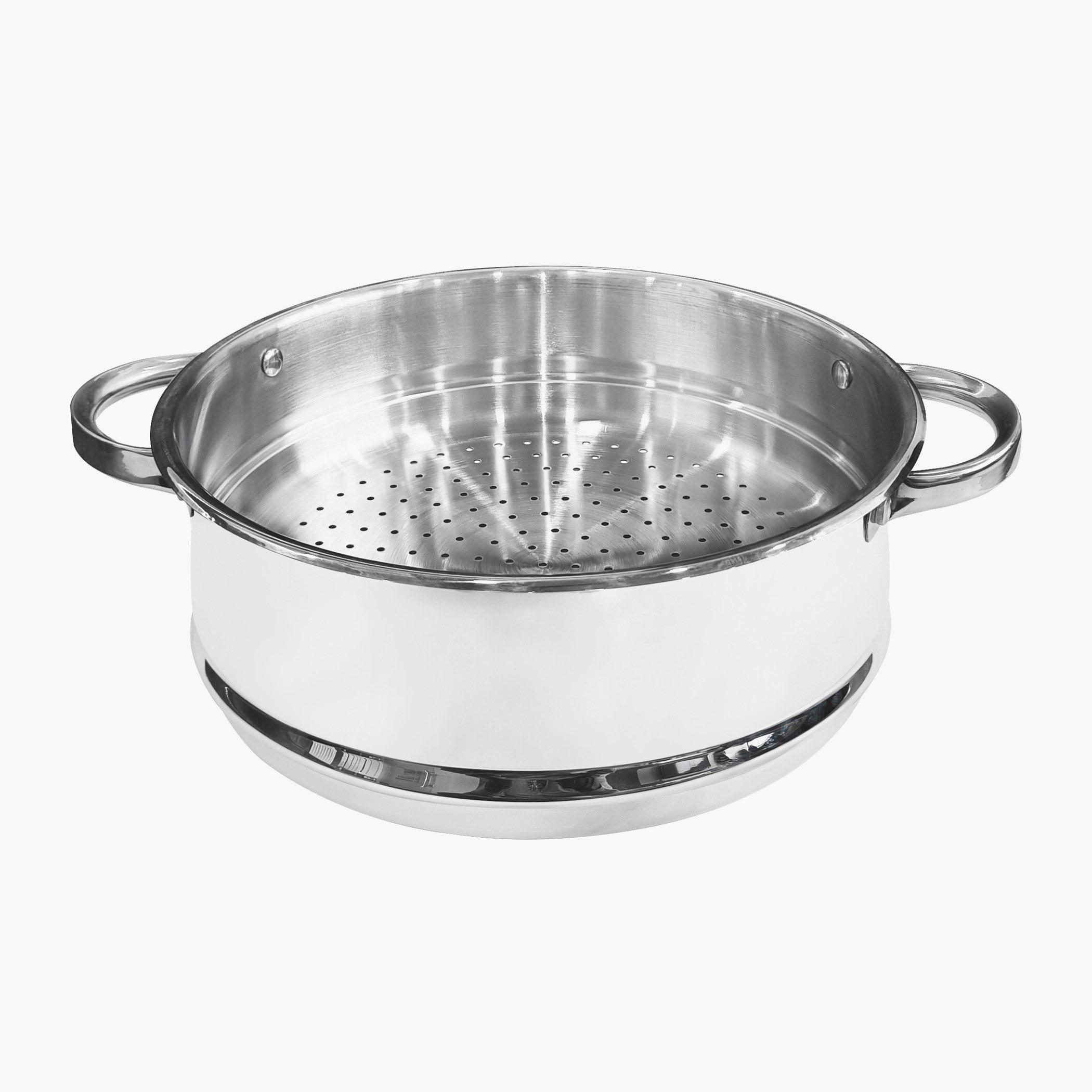 Argent Stainless Steel Steamer - 28 cm