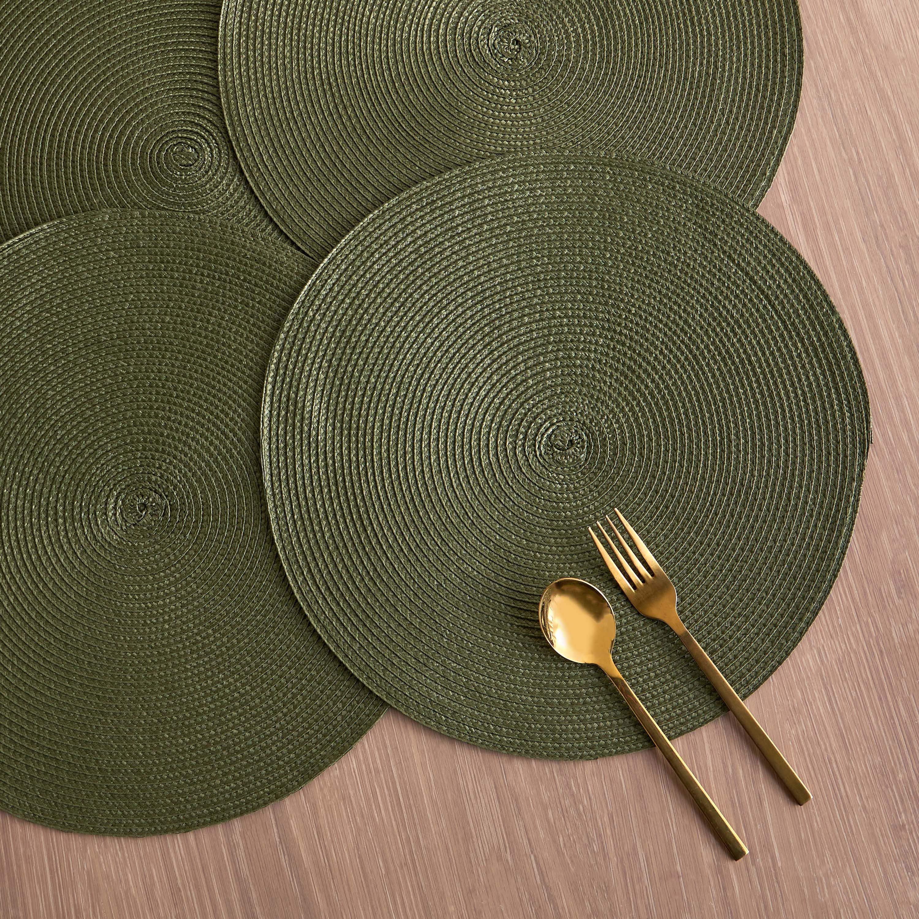 Botanical Leaves 4-Piece Placemat Set-household-dining-tablelinen-placemats-image-1