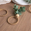 طقم حلقات مناديل بتصميم أوراق الشجر 4 قطع - 12 سم-household-dining-tablelinen-napkinsandaccessories-image-3