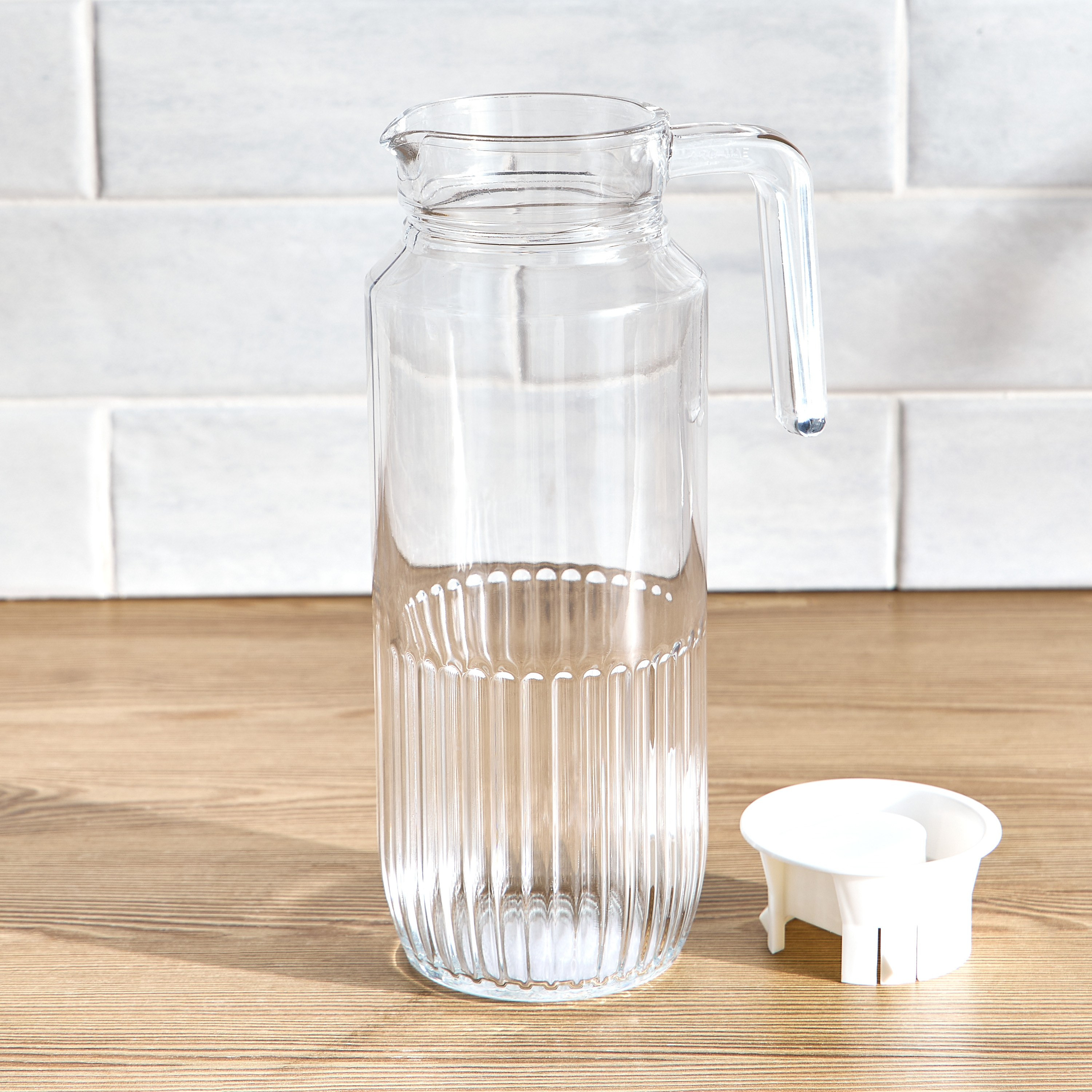 Ava Glass Jug - 1.3 L-household-dining-drinkserveware-jugsdecantersandcarafes-image-2