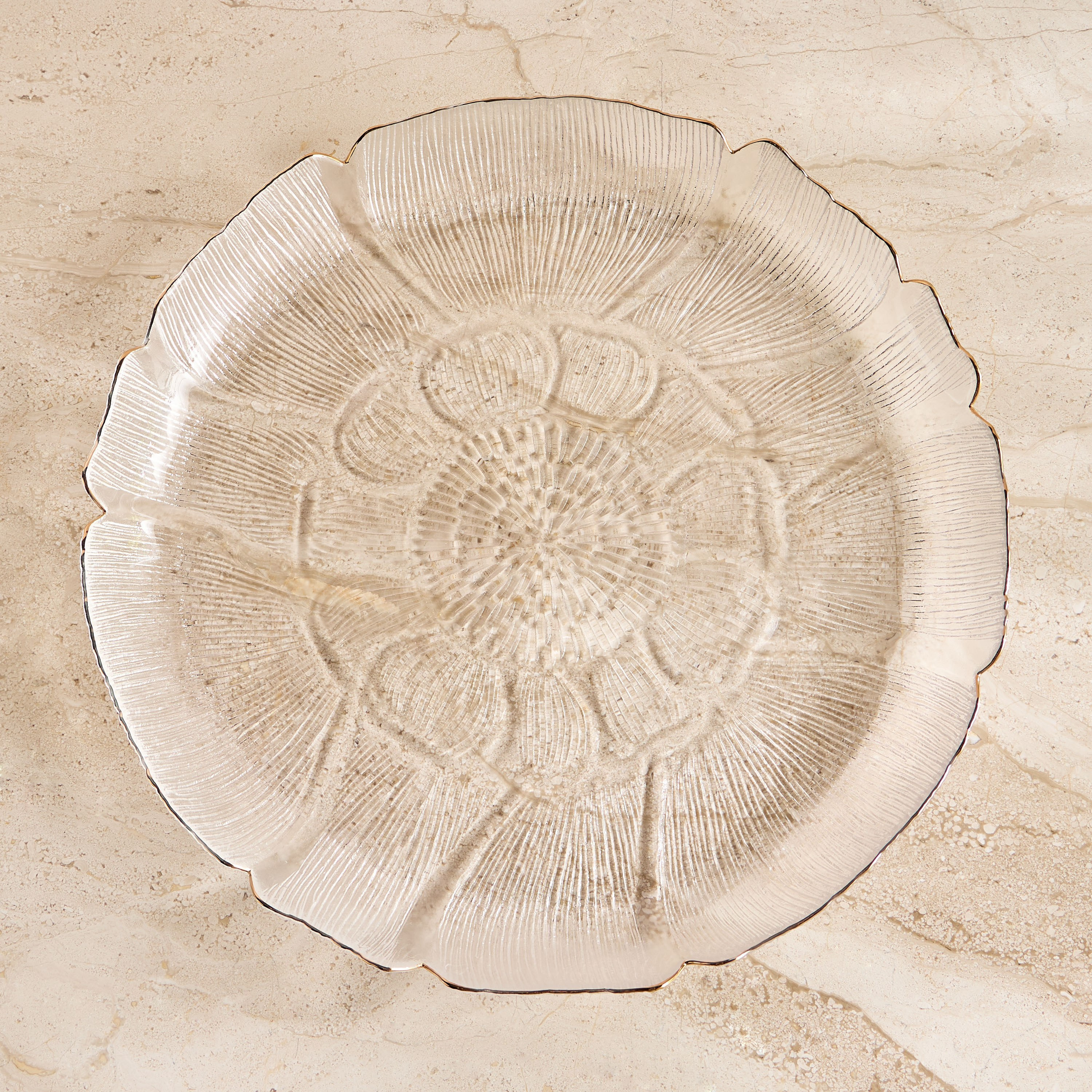 Kamala Soda Lime Glass Serving Platter - 35 cm-household-dining-serveware-servingplatters-image-2