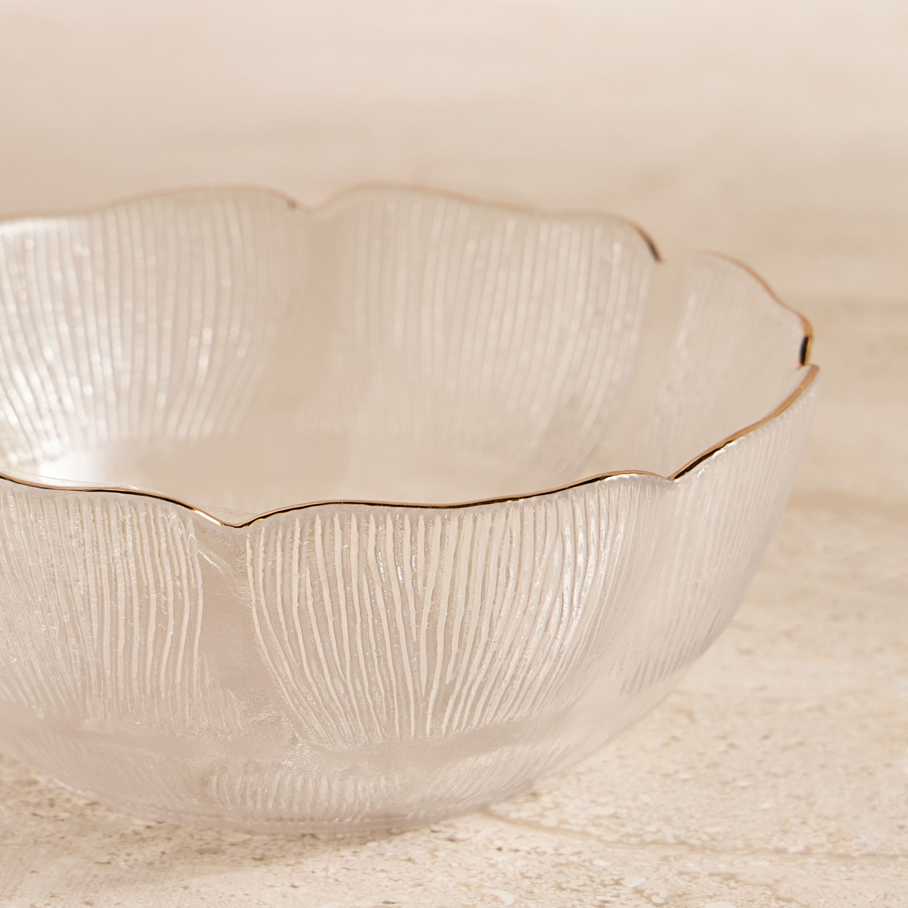 Kamala Soda Lime Glass Serving Bowl - 12 cm-household-dining-dinnerware-bowls-image-2