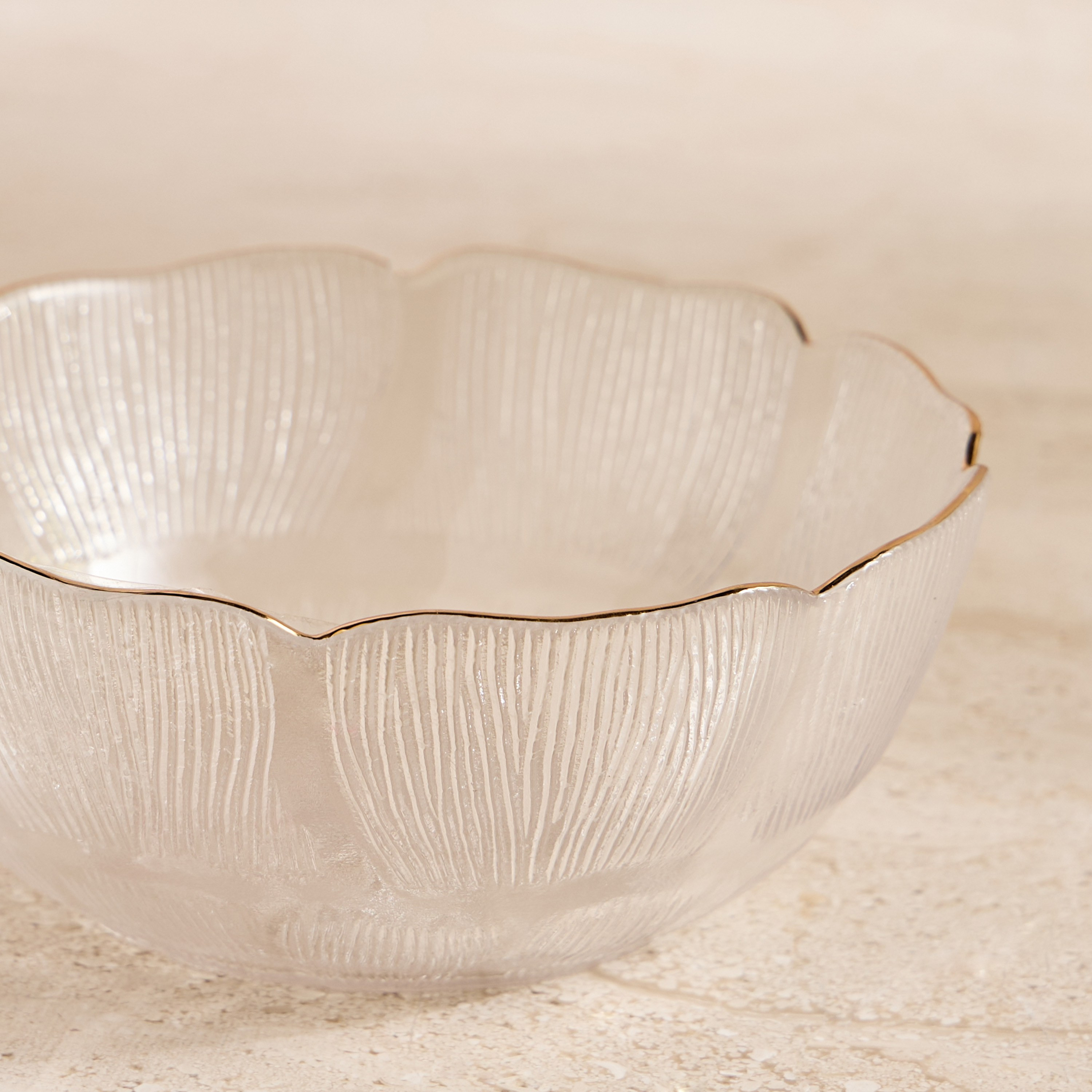 Kamala Soda Lime Glass Serving Bowl - 15 cm-household-dining-dinnerware-bowls-image-2