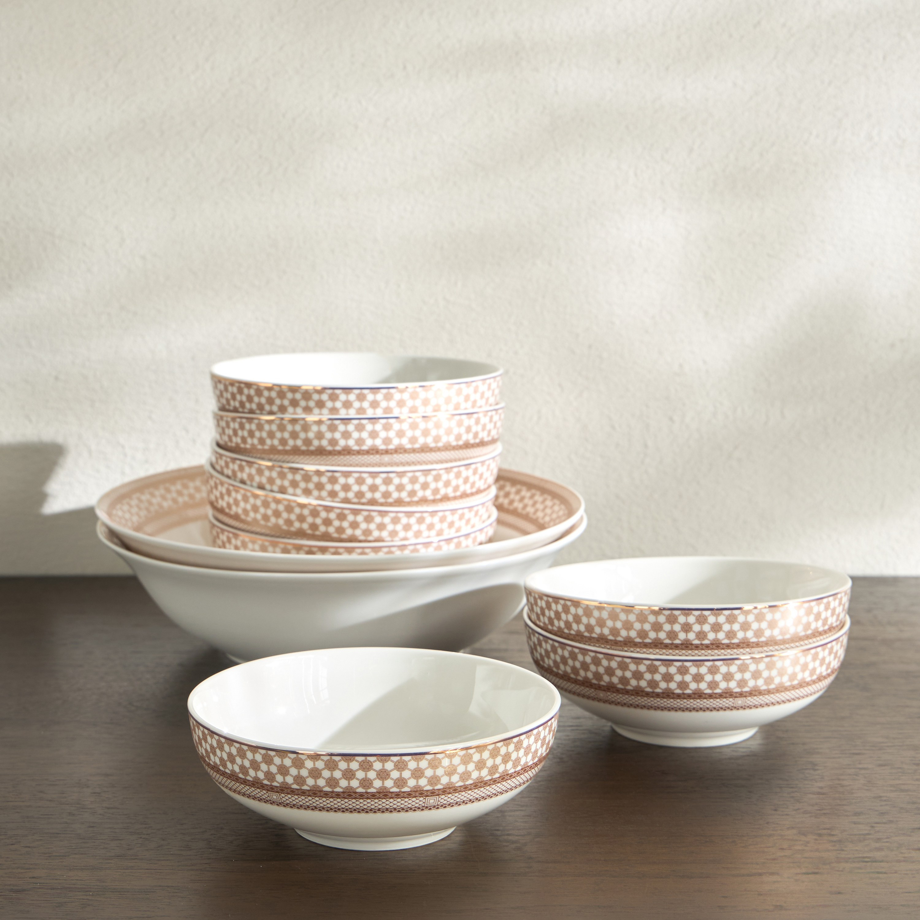 Dahab 44-Piece New Bone China Dinner Set - Serves 8-household-dining-dinnerware-dinnersets-image-4
