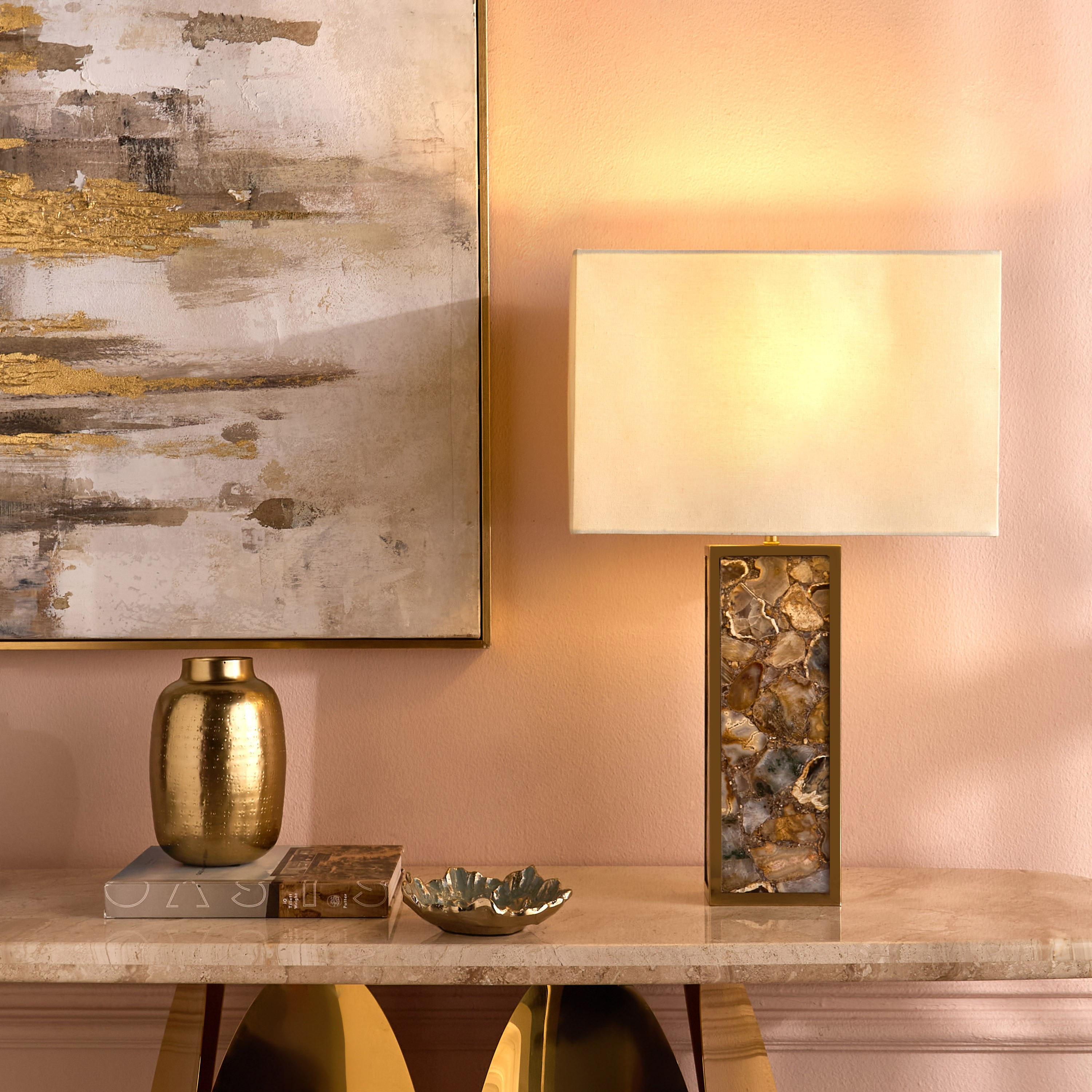 Verena Agate Table Lamp - 58 cm-household-lighting-tableanddesklamps-image-4