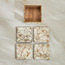 طقم قواعد أكواب 4 قطع - شارلوت - 12x12 سم-household-dining-tablelinen-napkinsandaccessories-image-1