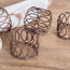 Dahab 4-Piece Napkin Ring Set - 5 cm-household-dining-tablelinen-napkinsandaccessories-image-2