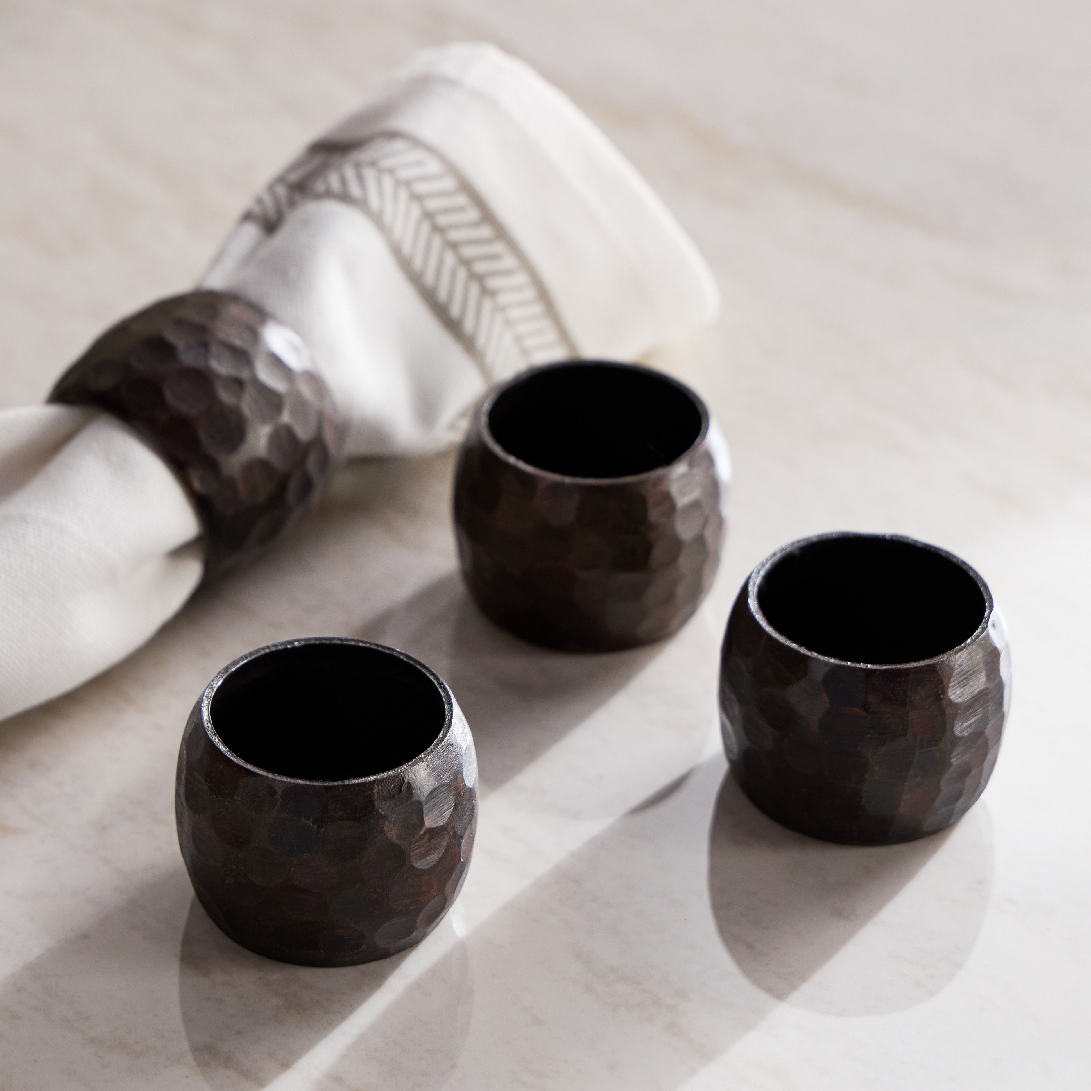 Naira Napkin Ring - Set of 4-household-dining-tablelinen-napkinsandaccessories-image-1