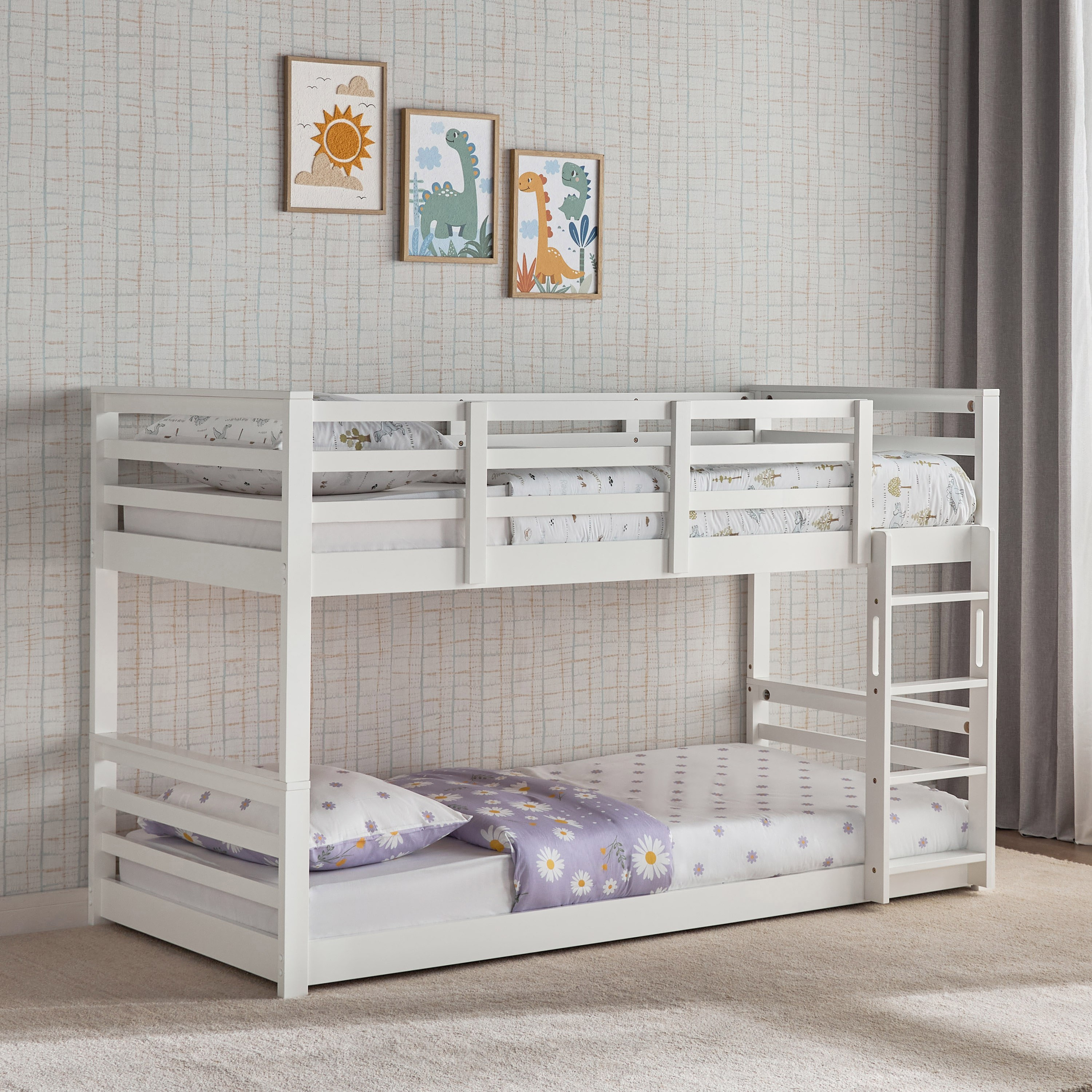 Sergio Bunk Bed - 90x200 cm-babyandkids-kidsbeds-bunkandloftbeds-image-1