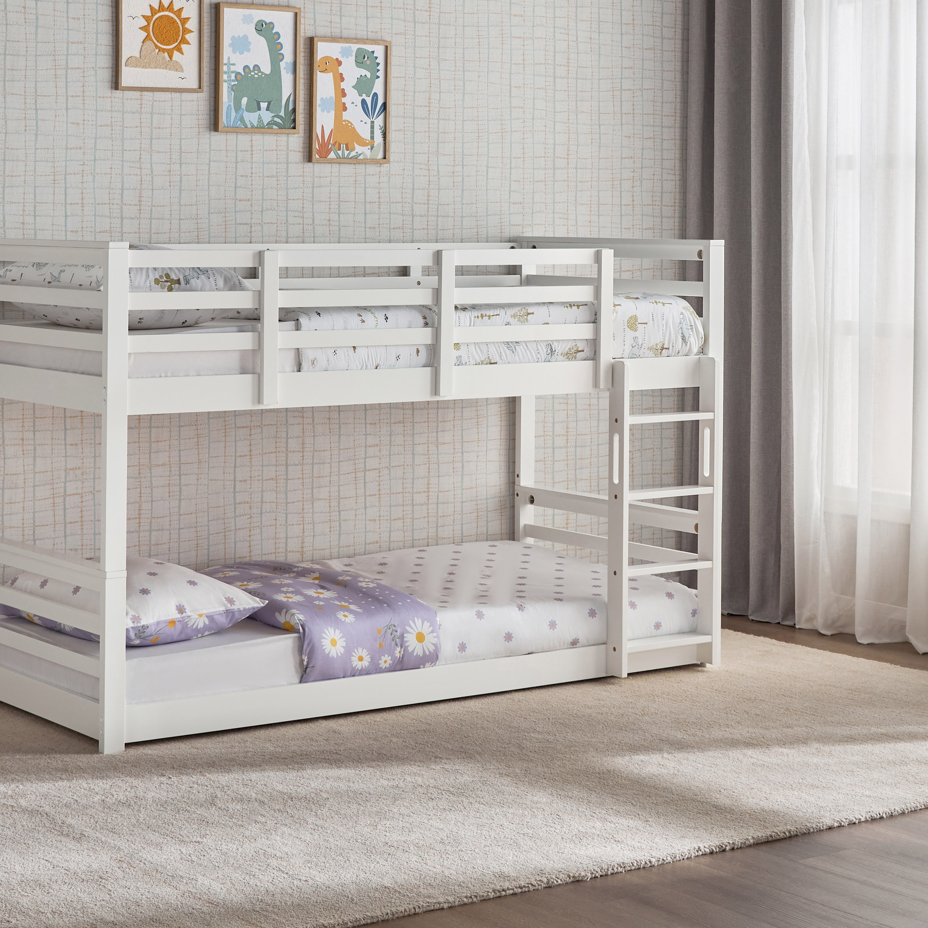 Sergio Bunk Bed - 90x200 cm-babyandkids-kidsbeds-bunkandloftbeds-image-9