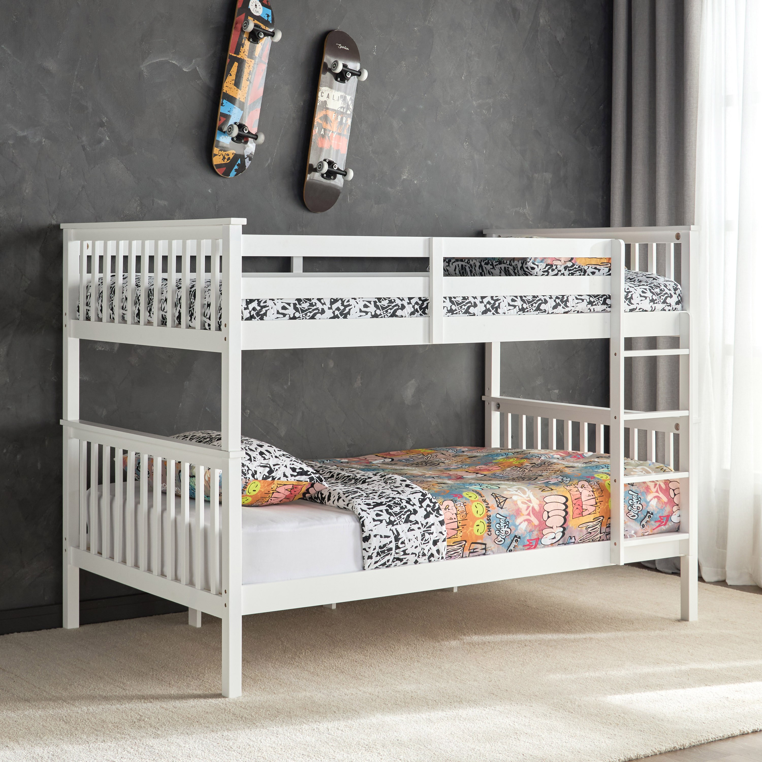 Taylor Bunk Bed - 120x200 cm-babyandkids-kidsbeds-bunkandloftbeds-image-1