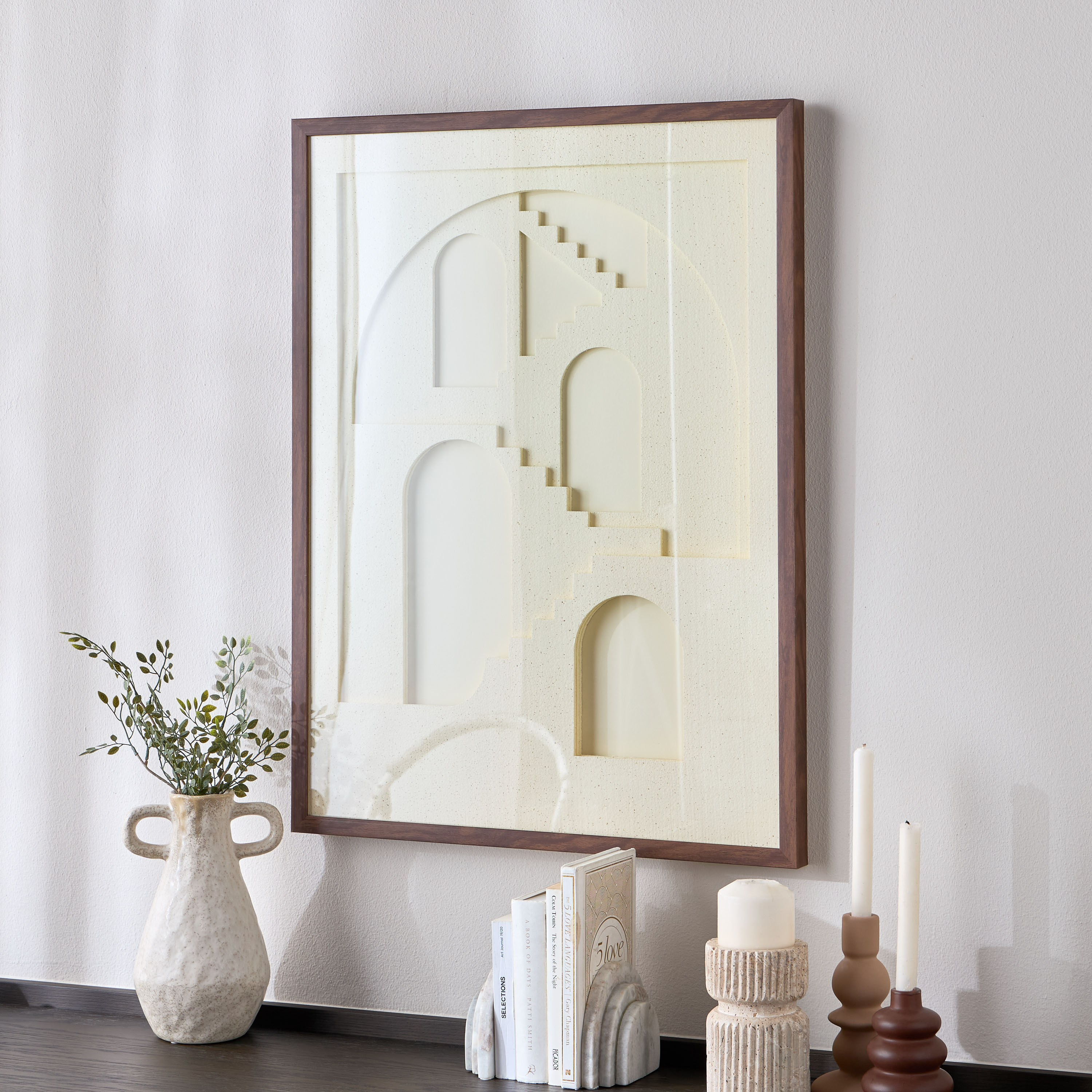 Pierre Framed Wall Art - 80x60 cm-household-walldecorandmirrors-wallart-image-3