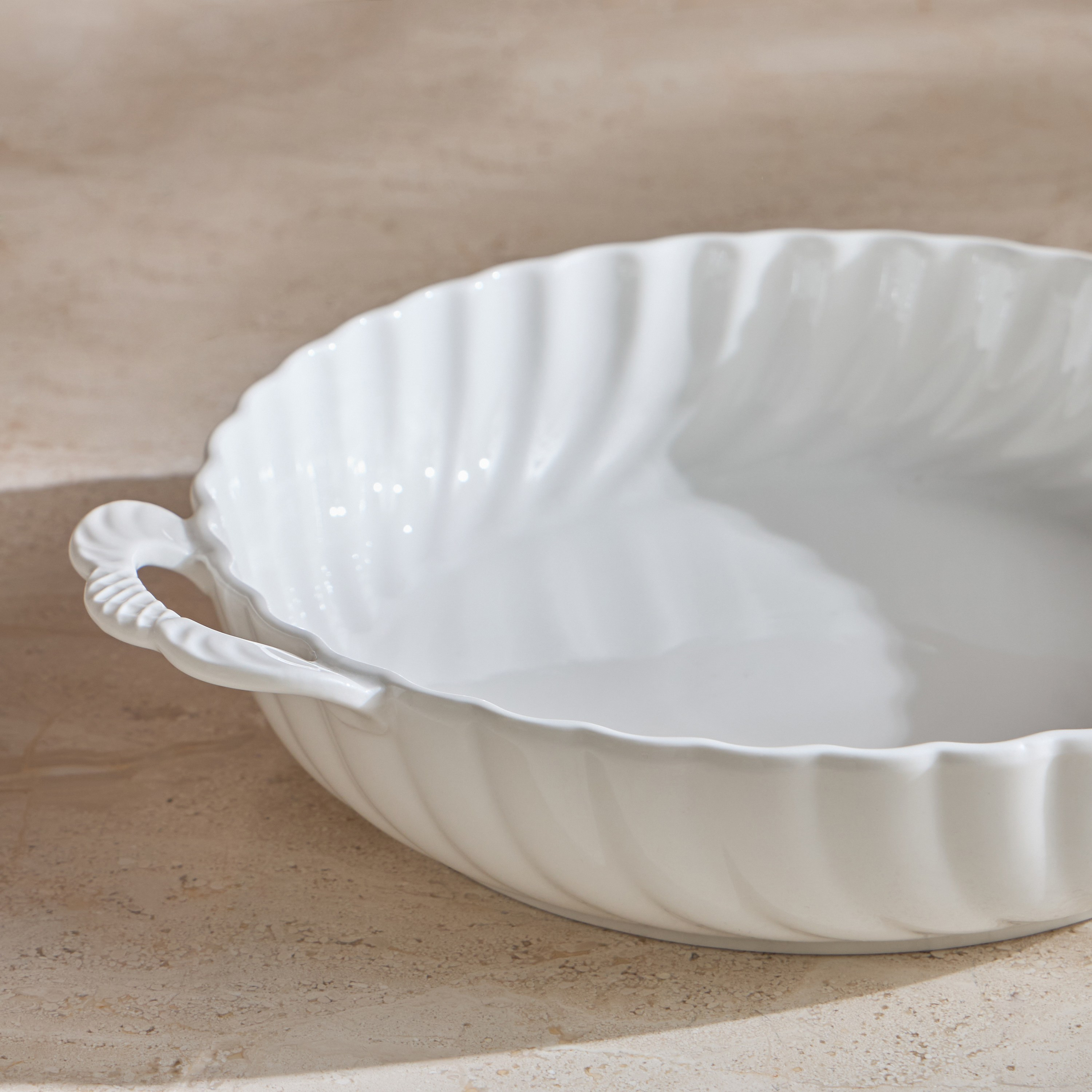 Raqiya Porcelain Baking Dish - 26x32 cm-household-kitchen-bakeware-bakingdishes-image-2