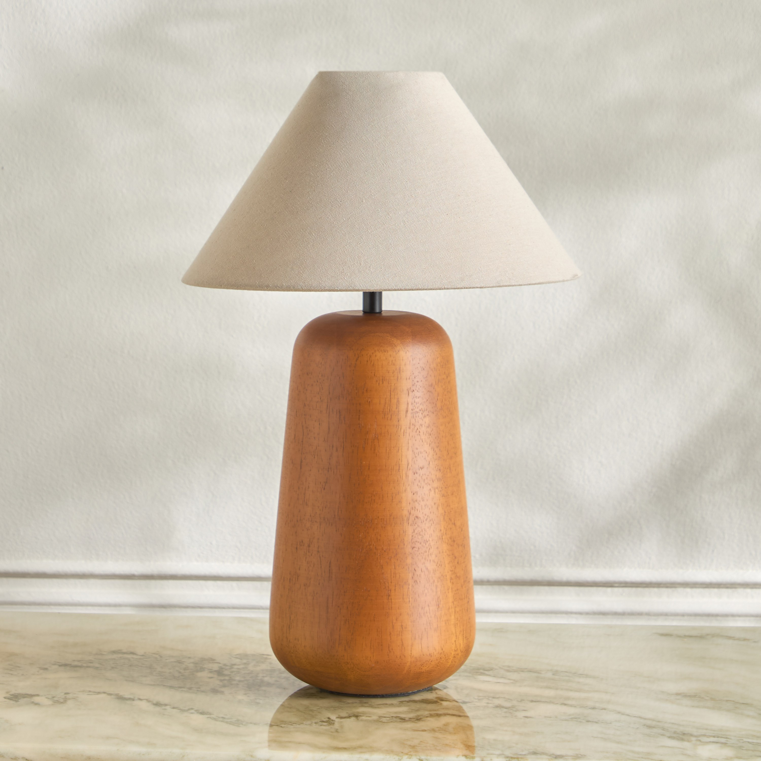 Olca Wooden Table Lamp - 55 cm-household-lighting-tableanddesklamps-image-1