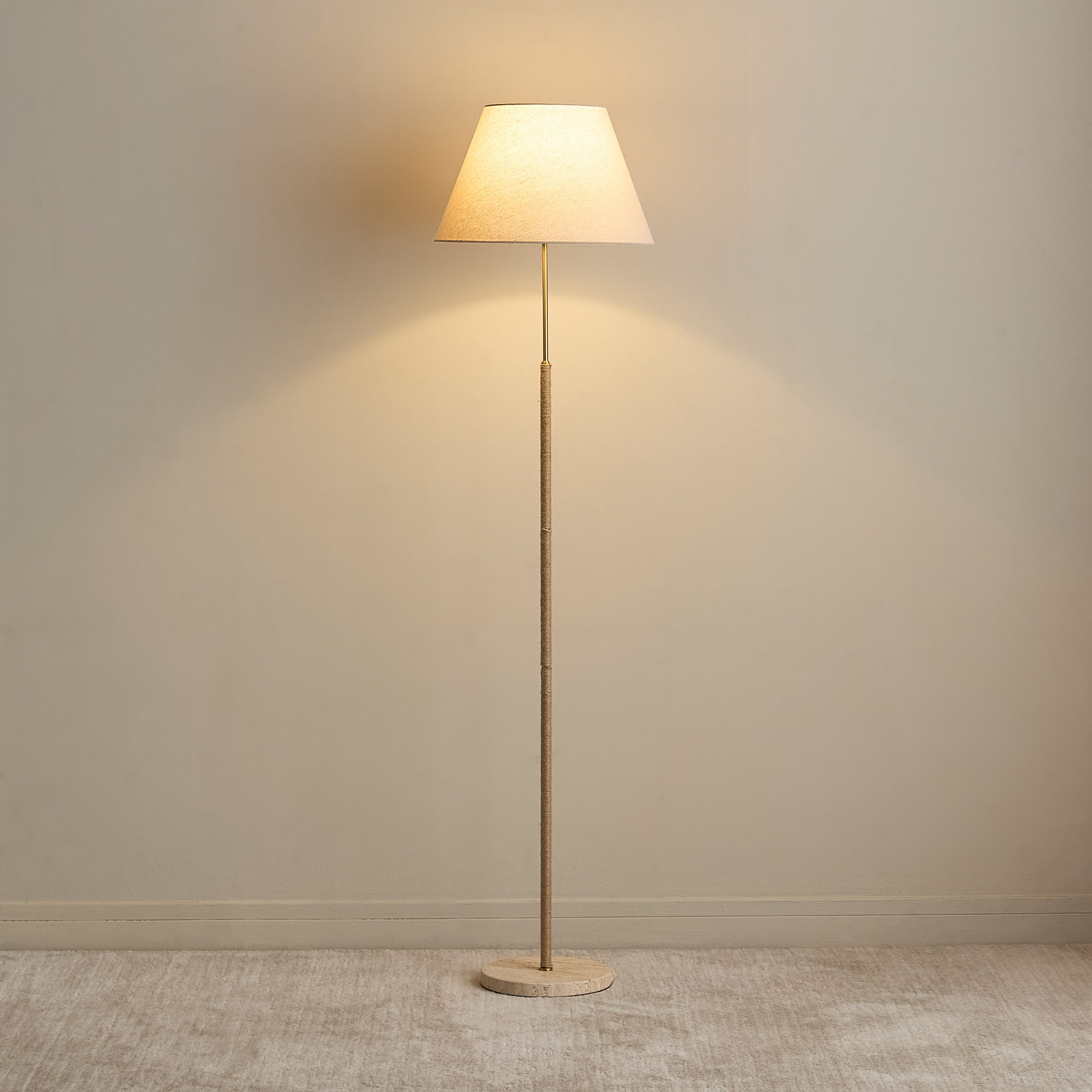 مصباح أرضي ترافيرتين - جيريون - 162 سم-household-lighting-floorlamps-image-2