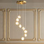 مصباح معلق كريستال ليد 8 لمبات - جيسيلا-household-lighting-ceilinglamps-clusters-image-3