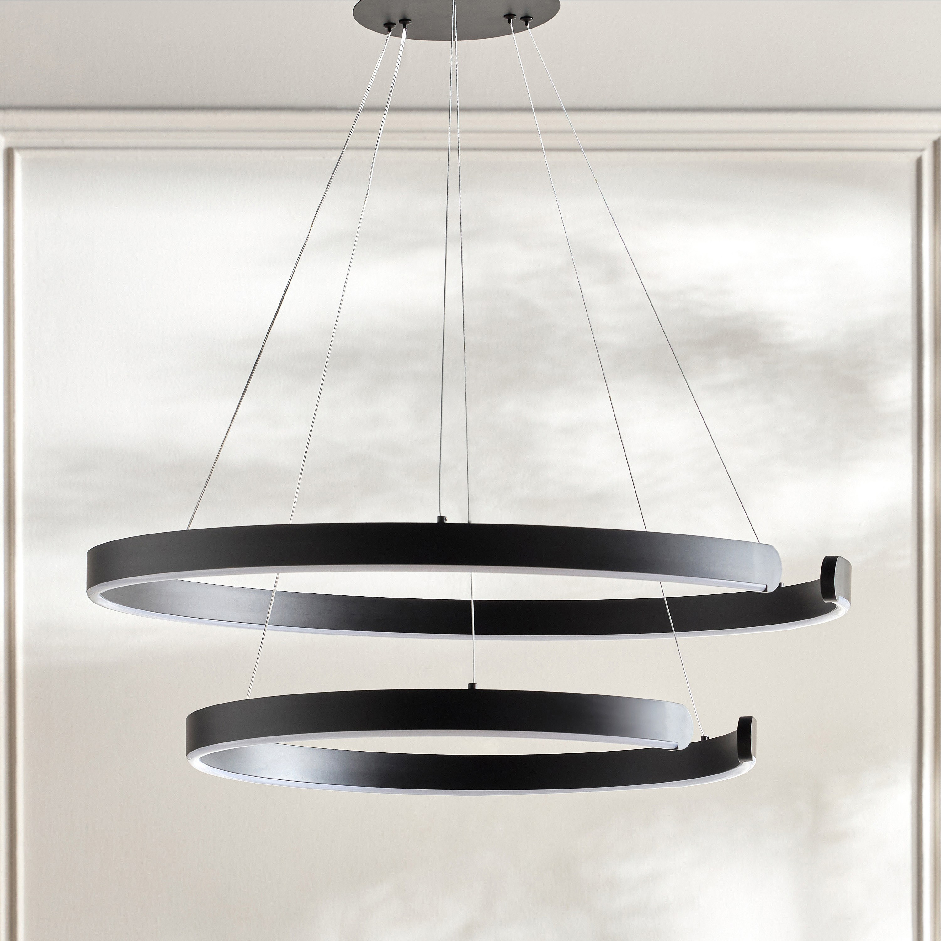 Minna 2-Lights Silicone LED Pendant Lamp-household-lighting-ceilinglamps-pendantlamps-image-1