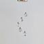 مصباح متدلي كريستال ليد 5 لمبات - ألوديا-household-lighting-ceilinglamps-pendantlamps-image-4