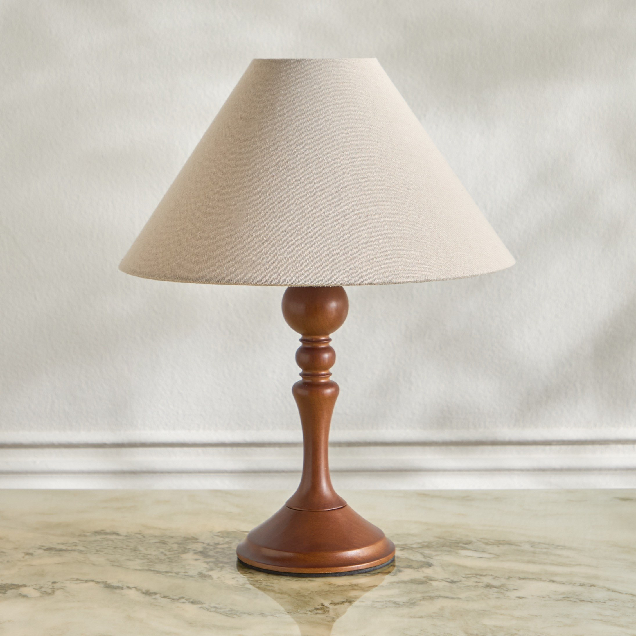 مصباح طاولة خشبي - إلكي - 40 سم-household-lighting-tableanddesklamps-image-1
