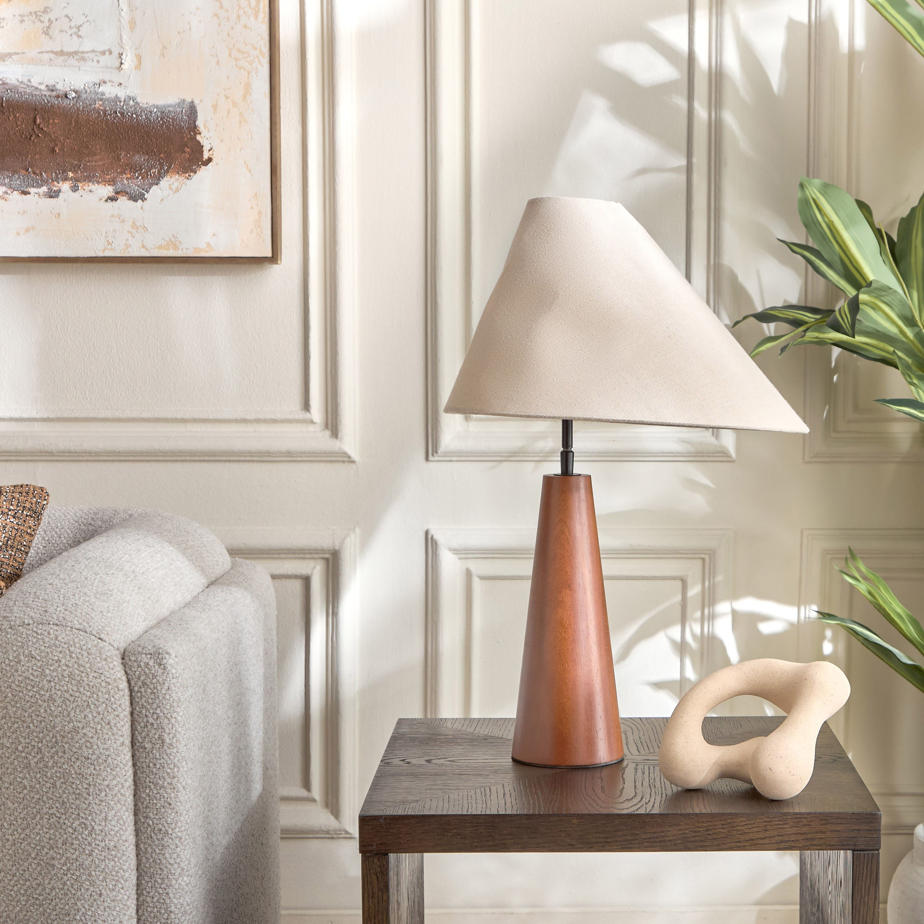 Moiro Wooden Table Lamp - 45 cm-household-lighting-tableanddesklamps-image-5