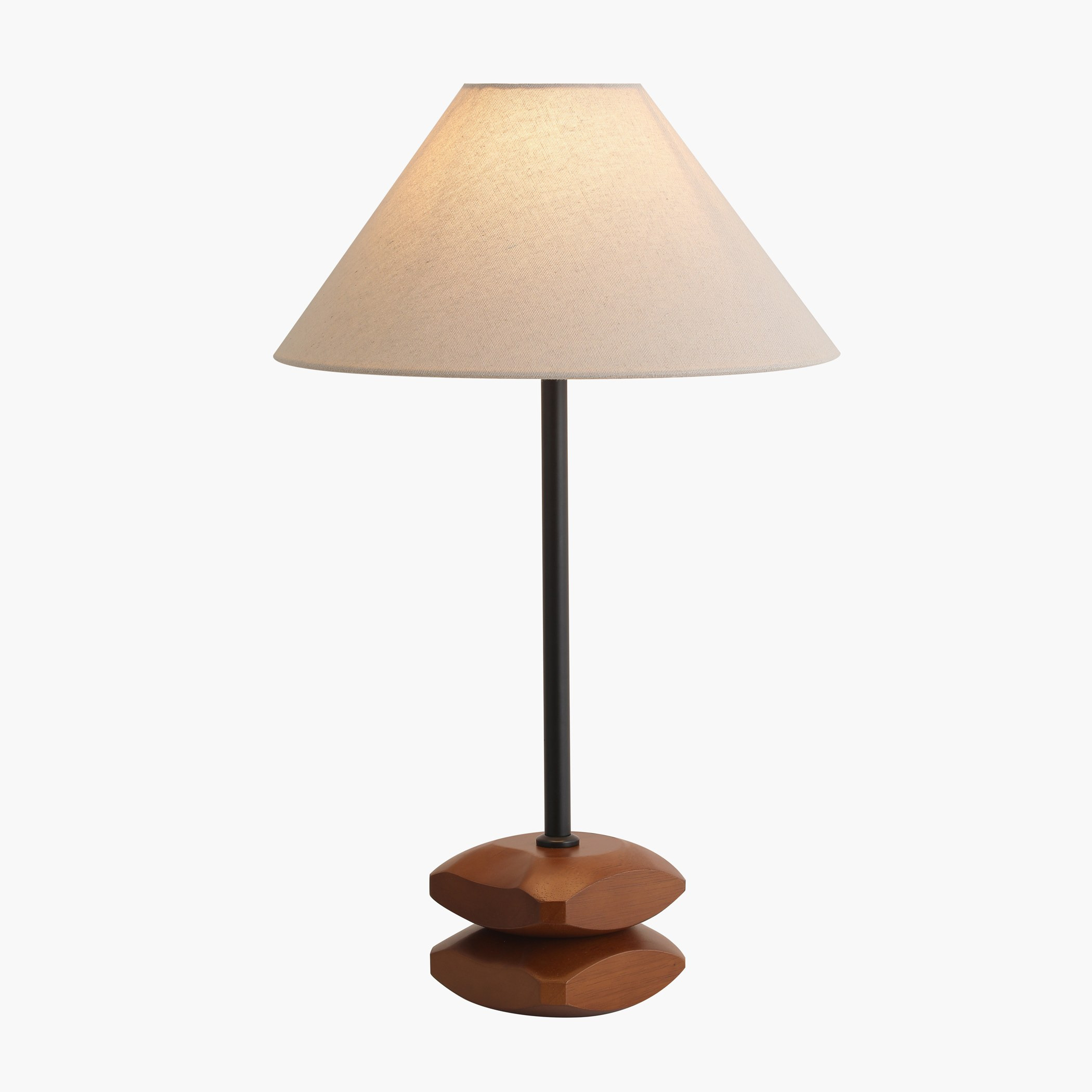 مصباح طاولة خشبي - أنسيلم - 48 سم-household-lighting-tableanddesklamps-image-2