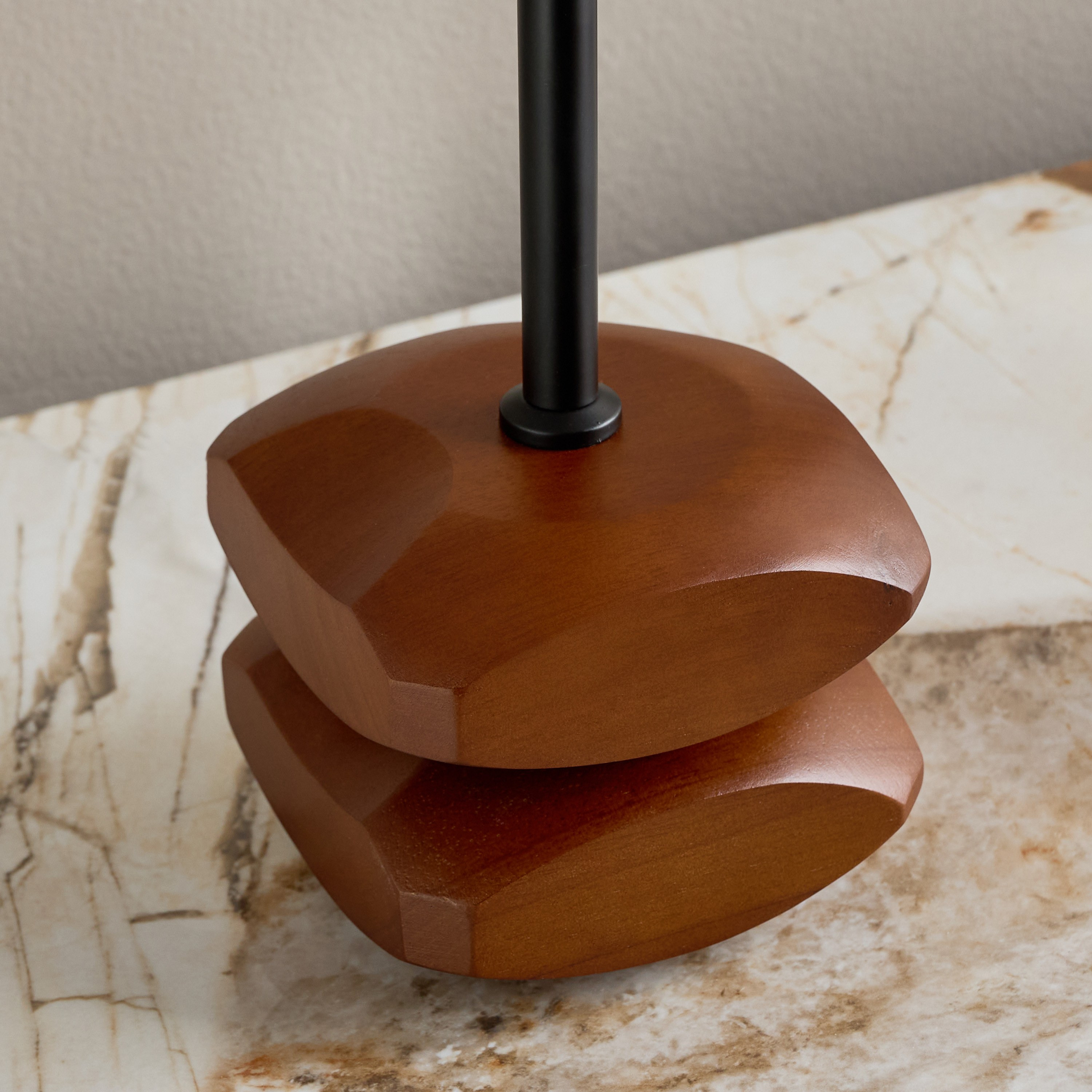 مصباح طاولة خشبي - أنسيلم - 48 سم-household-lighting-tableanddesklamps-image-4