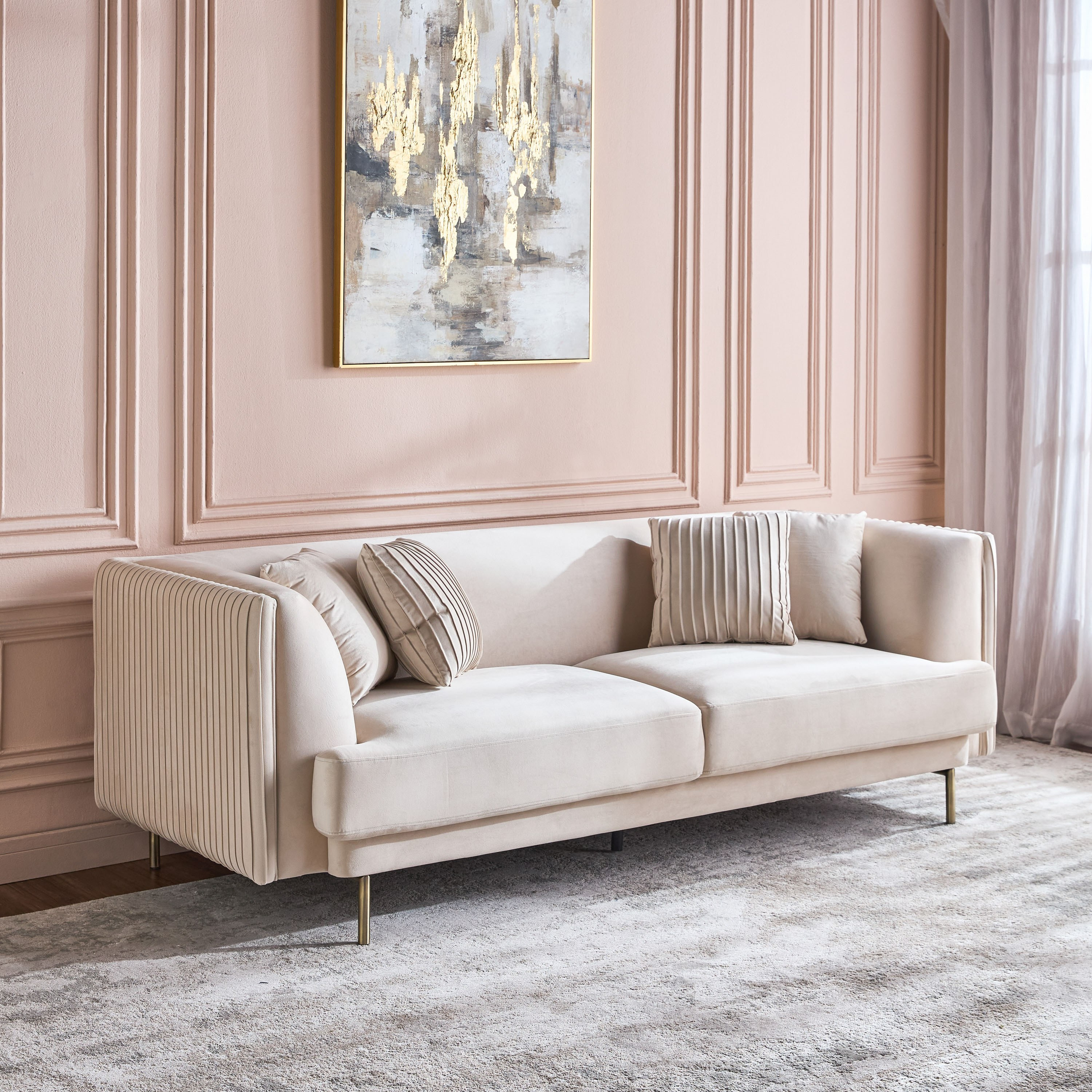 كنبة قماش 3 مقاعد - تريليس-furniture-sofaandseating-sofasandsofasets-image-1