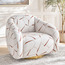 Riven Fabric Swivel Armchair-furniture-sofaandseating-armchairs-image-1