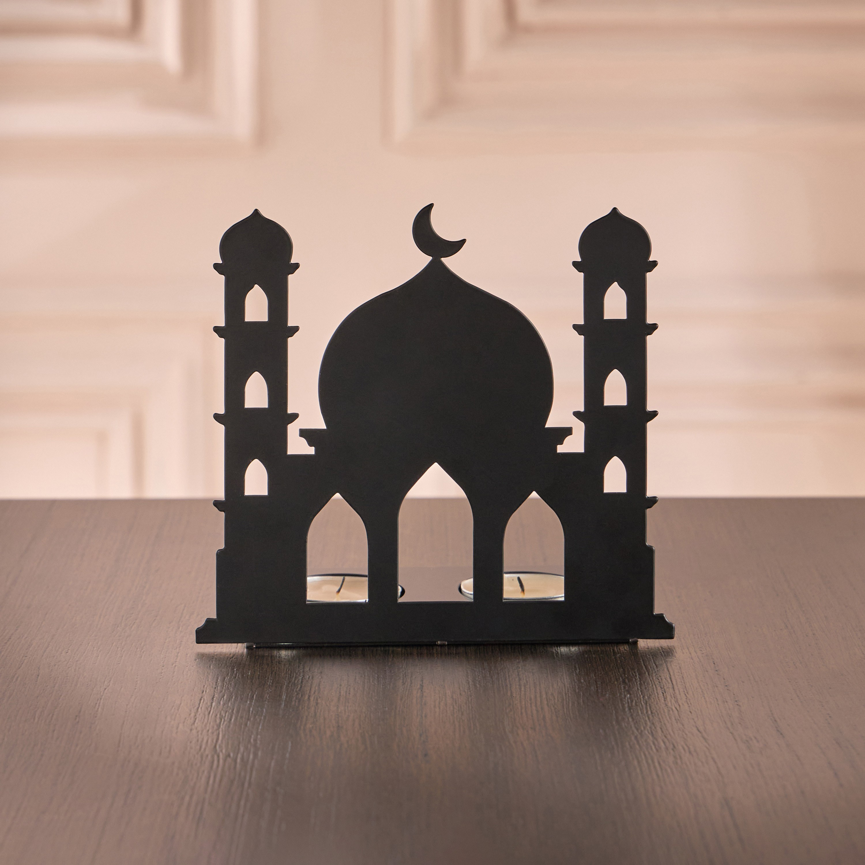 Siraj 2-Arm Tealight Candleholder-household-decor-candleholdersandlanterns-image-1