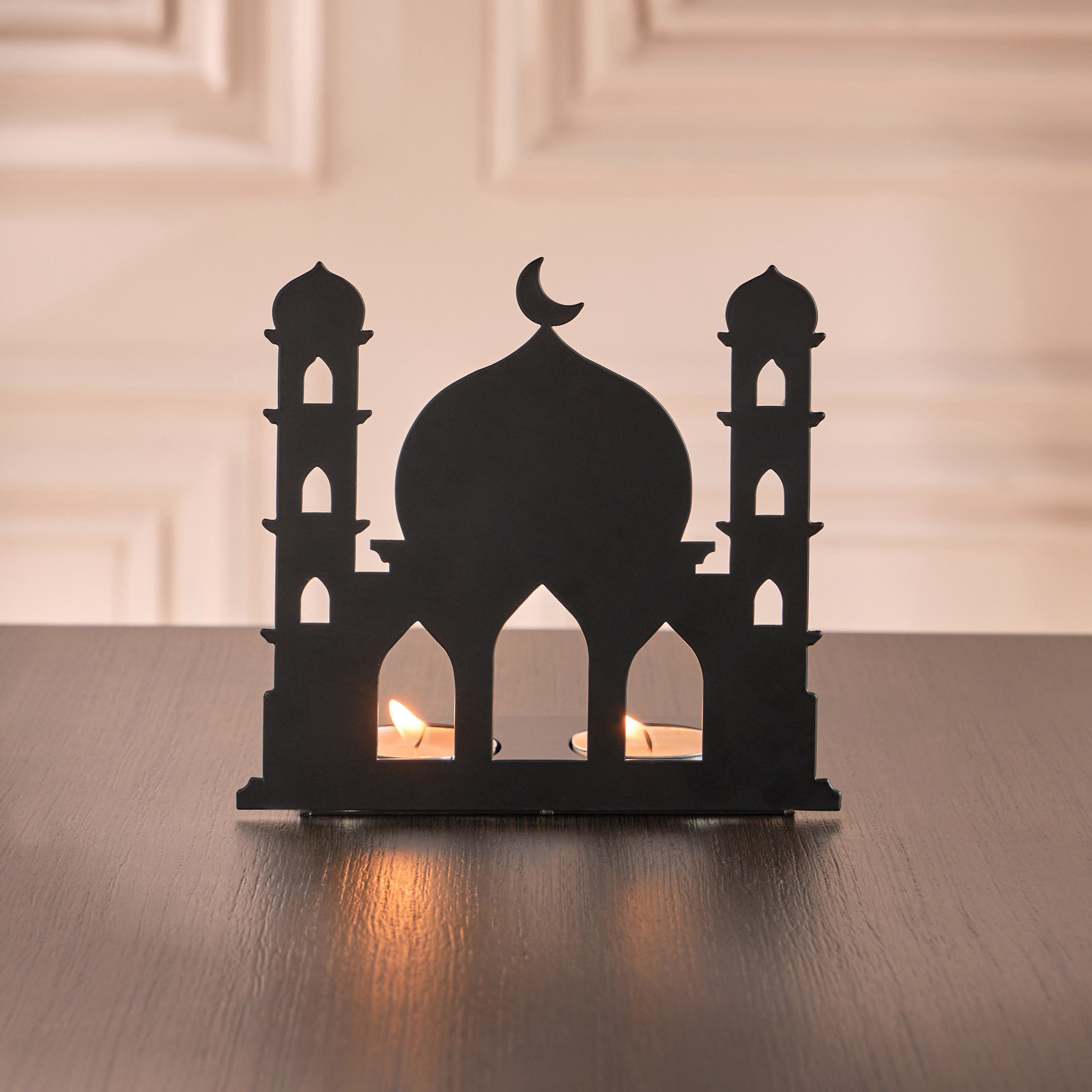 Siraj 2-Arm Tealight Candleholder-household-decor-candleholdersandlanterns-image-2