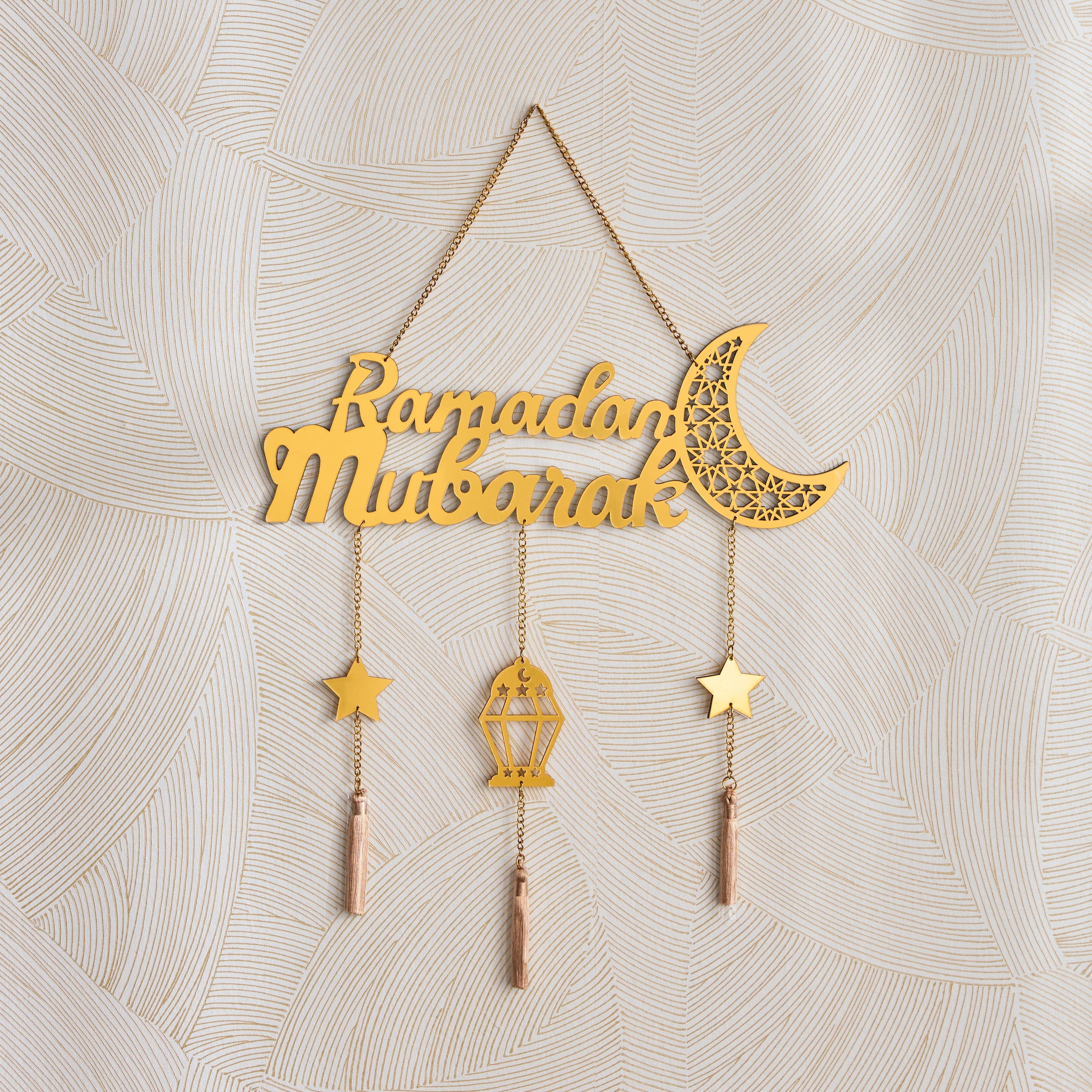 Afrah Ramadan Mubarak Decorative Wall Hanging-household-generalaccessories-stationery-image-2
