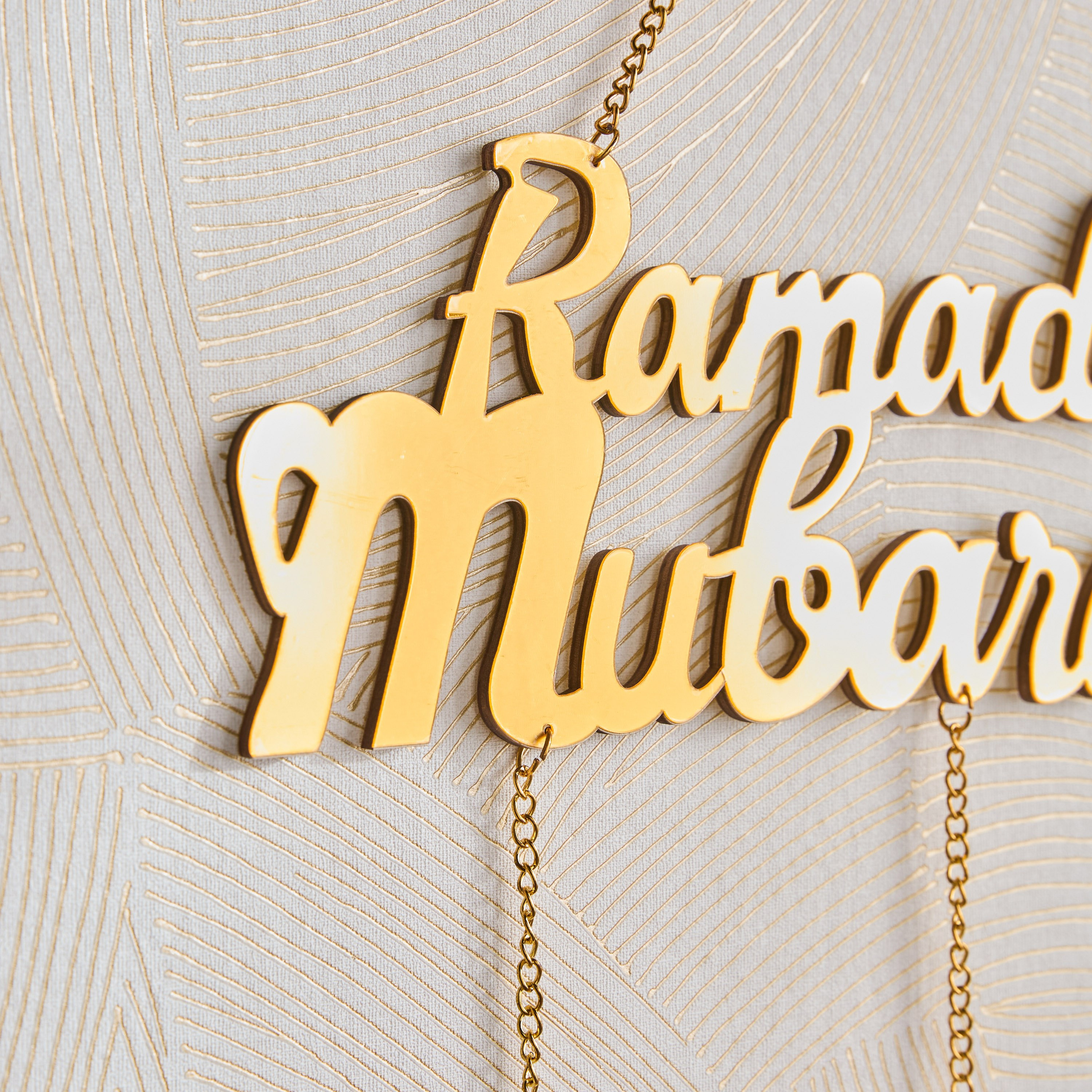 Afrah Ramadan Mubarak Decorative Wall Hanging-household-generalaccessories-stationery-image-3