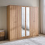 خزانة ملابس 6 أبواب مع أدراج - فورين-furniture-bedroom-wardrobes-image-8