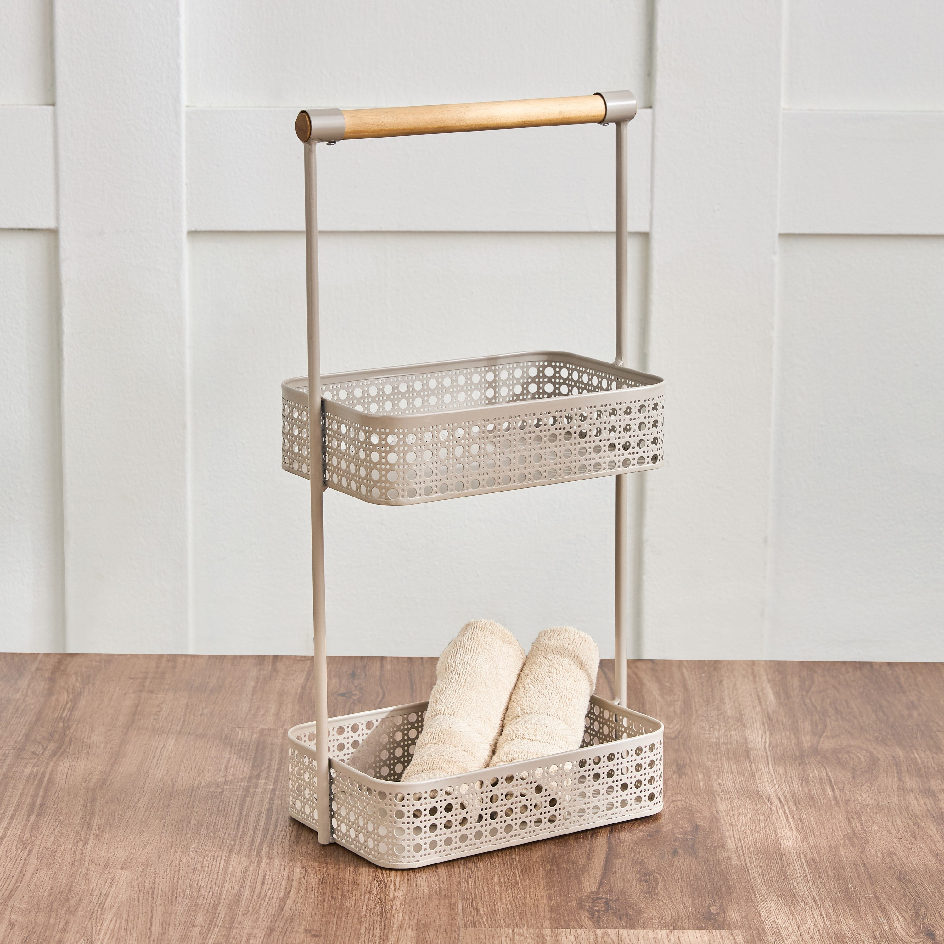 Ricky 2-Tier Bath Rack-household-bathandlaundry-bathroomorganizing-bathroomracksandtrolleys-image-1