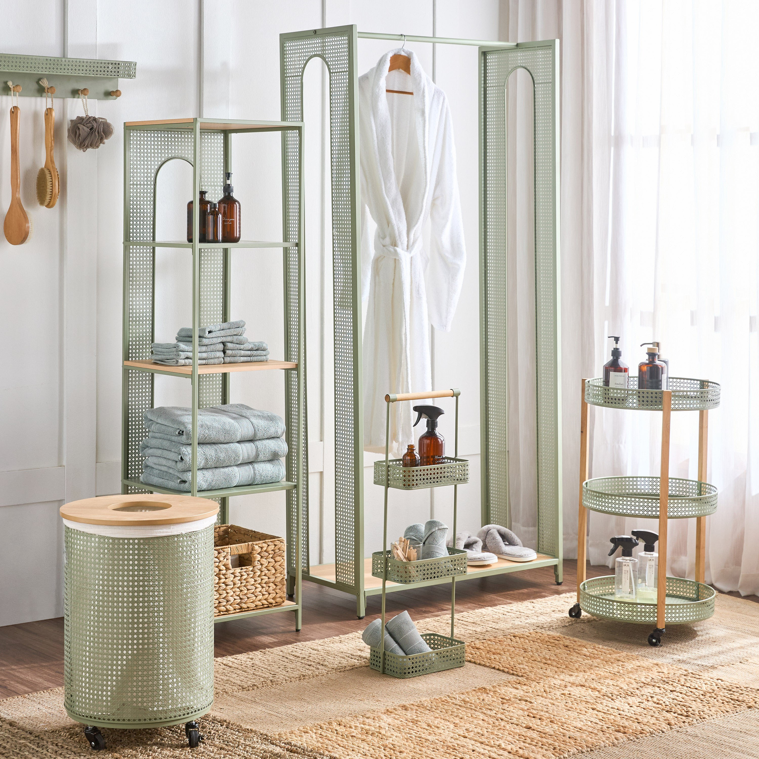 Ricky 3-Tier Bath Rack-household-bathandlaundry-bathroomorganizing-bathroomracksandtrolleys-image-5
