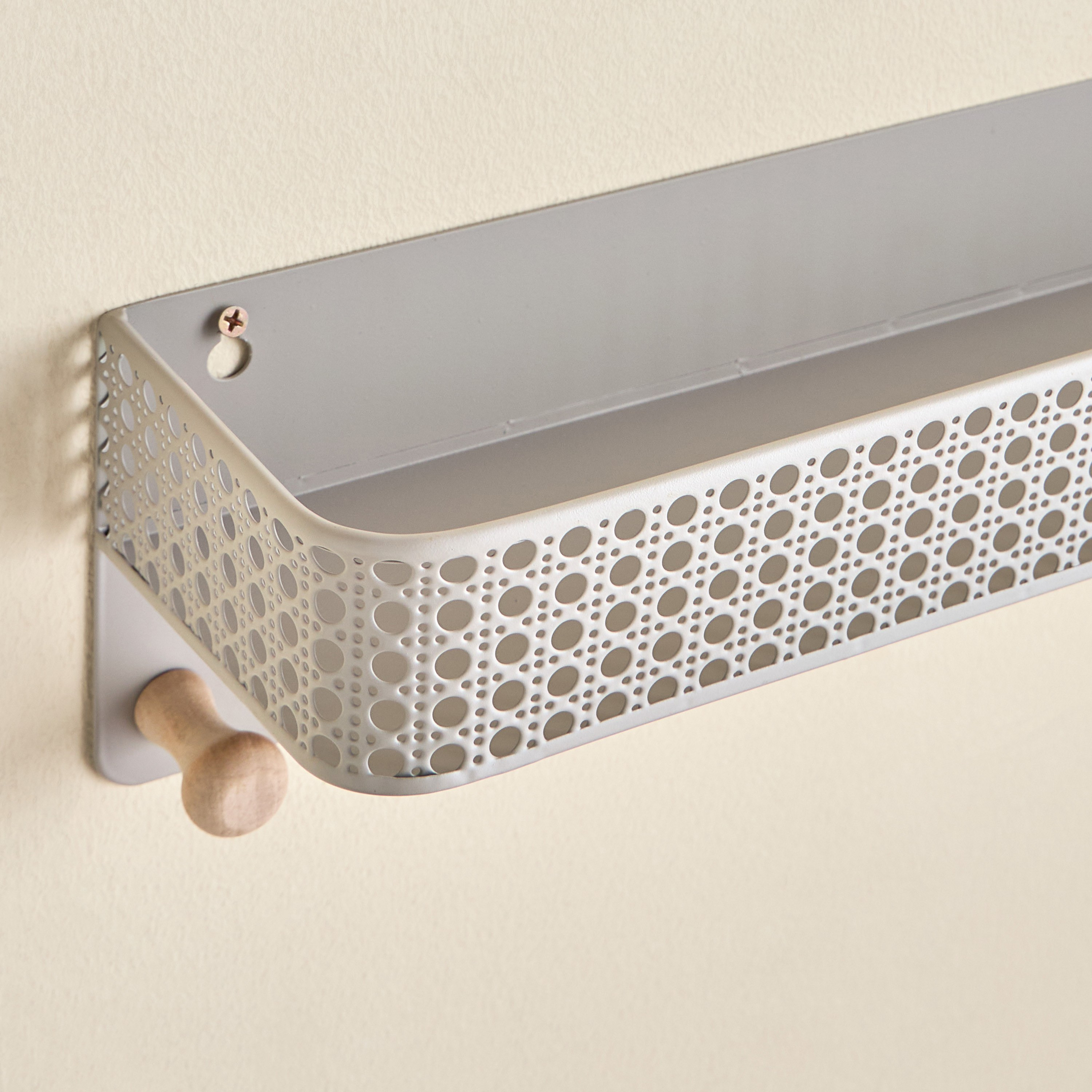 Ricky 5-Slot Wall Hook with Storage-household-bathandlaundry-bathroomorganizing-wallfixturesandhooks-image-3