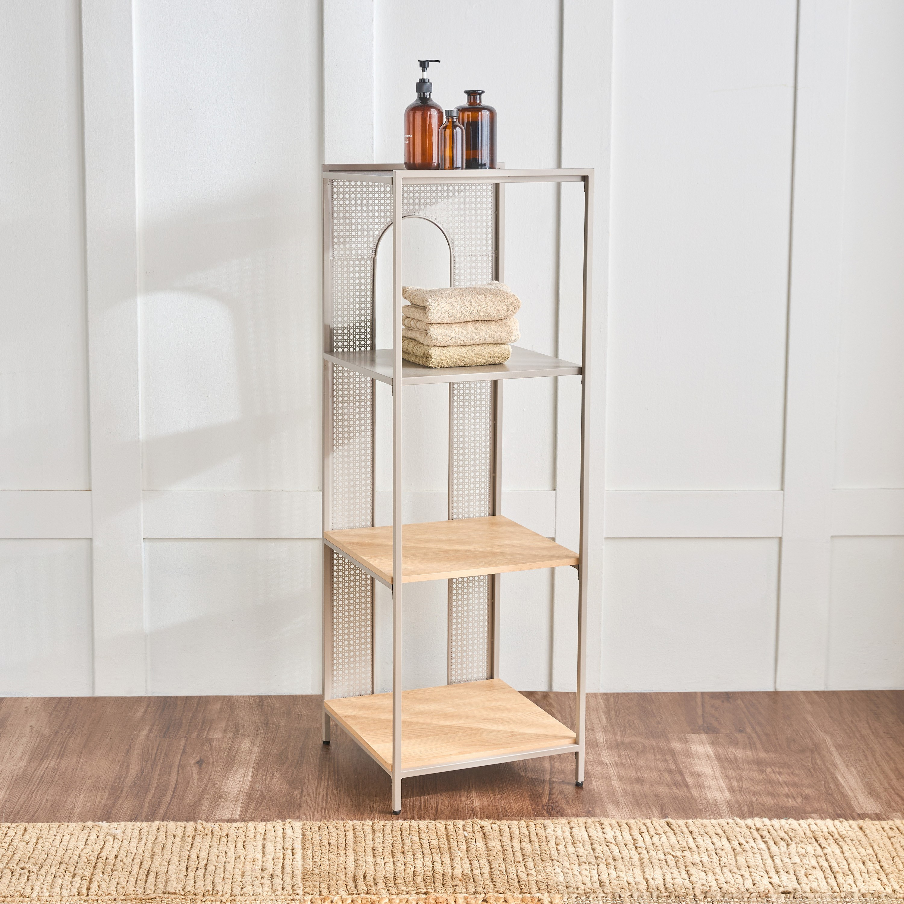 Ricky 3-Tier Bath Rack-household-bathandlaundry-bathroomorganizing-bathroomracksandtrolleys-image-1