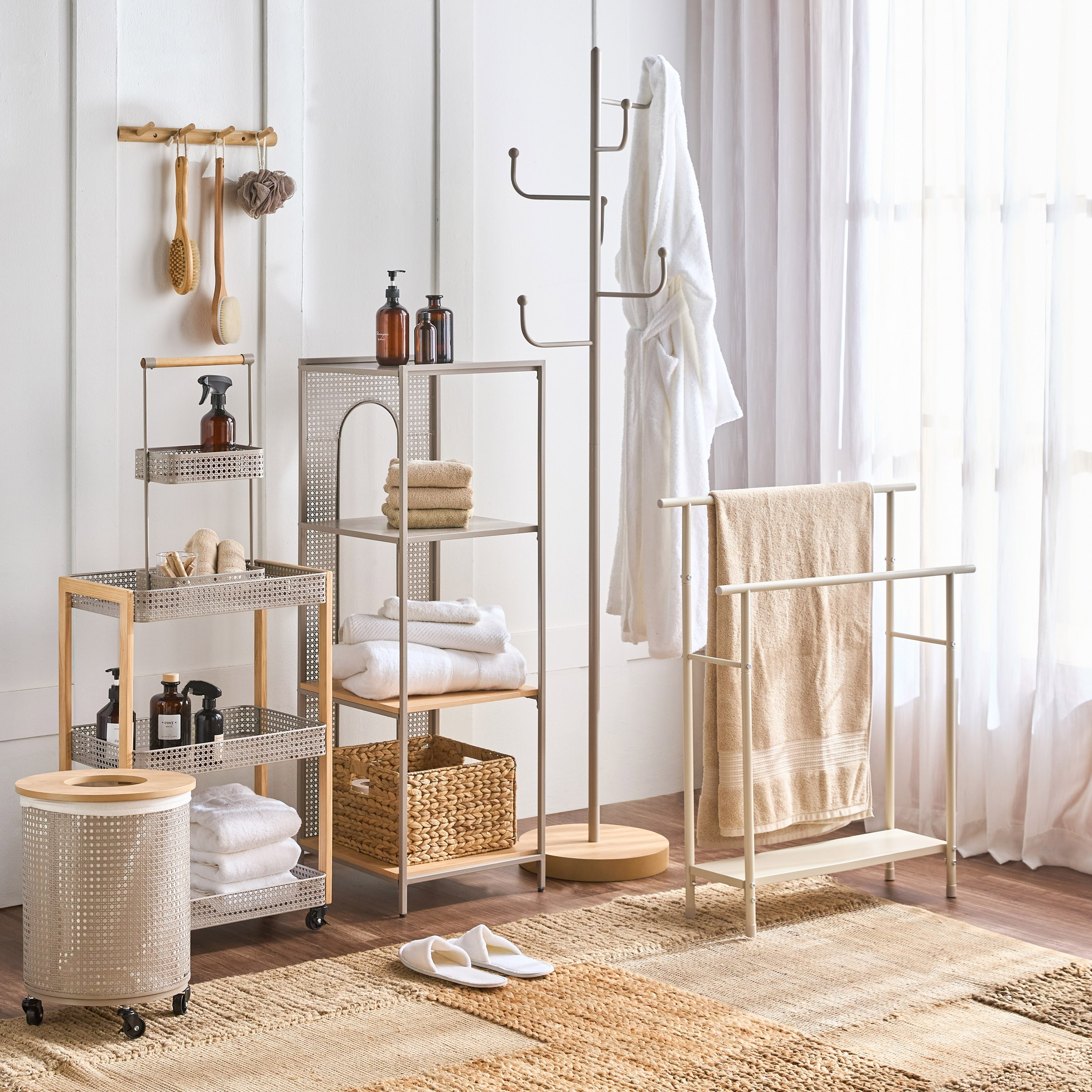 Ricky 3-Tier Bath Rack-household-bathandlaundry-bathroomorganizing-bathroomracksandtrolleys-image-6