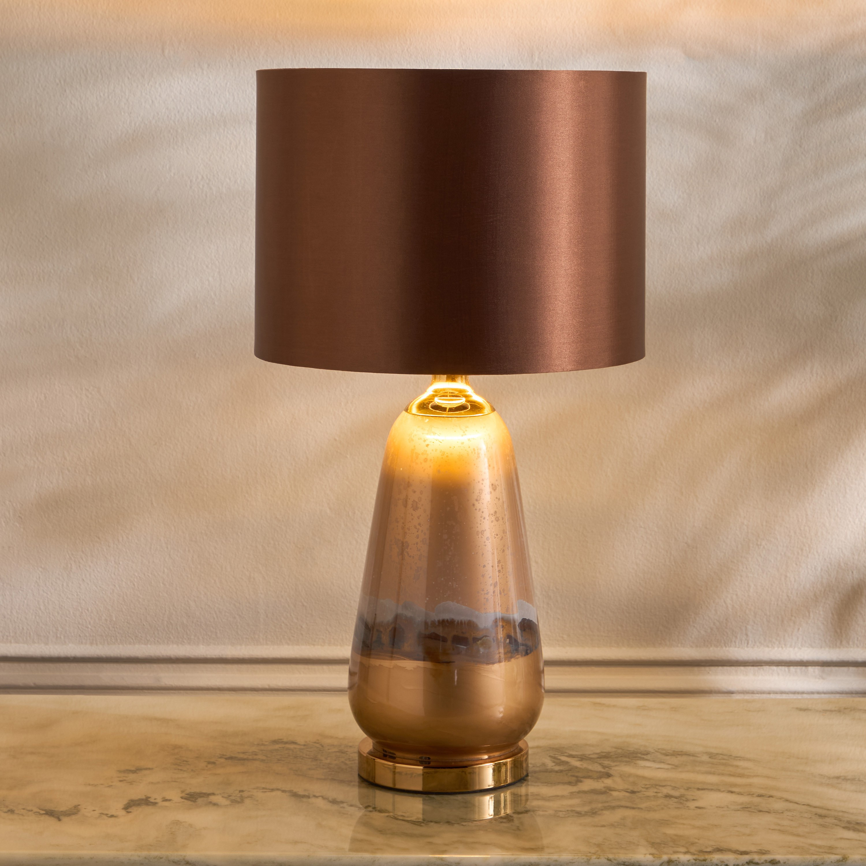Xena Glass Table Lamp - 57 cm-household-lighting-tableanddesklamps-image-2