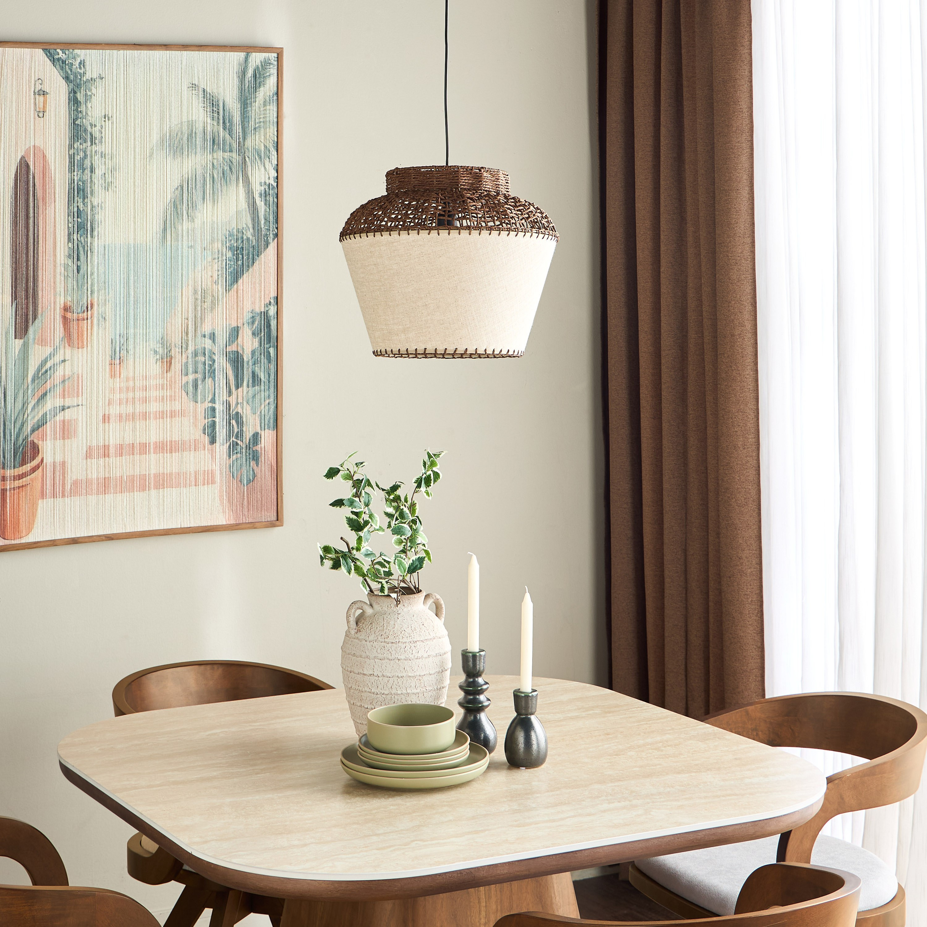 Otto Paper Rope Pendant Lamp-household-lighting-ceilinglamps-pendantlamps-image-4