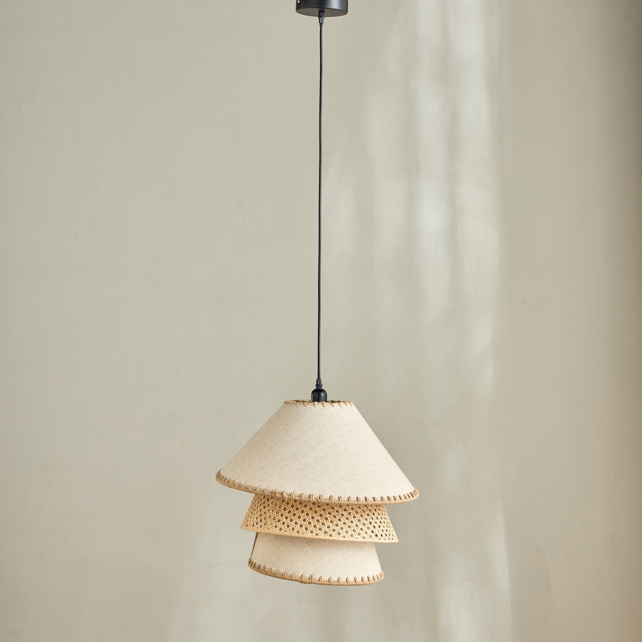 Allie Rattan Pendant Lamp