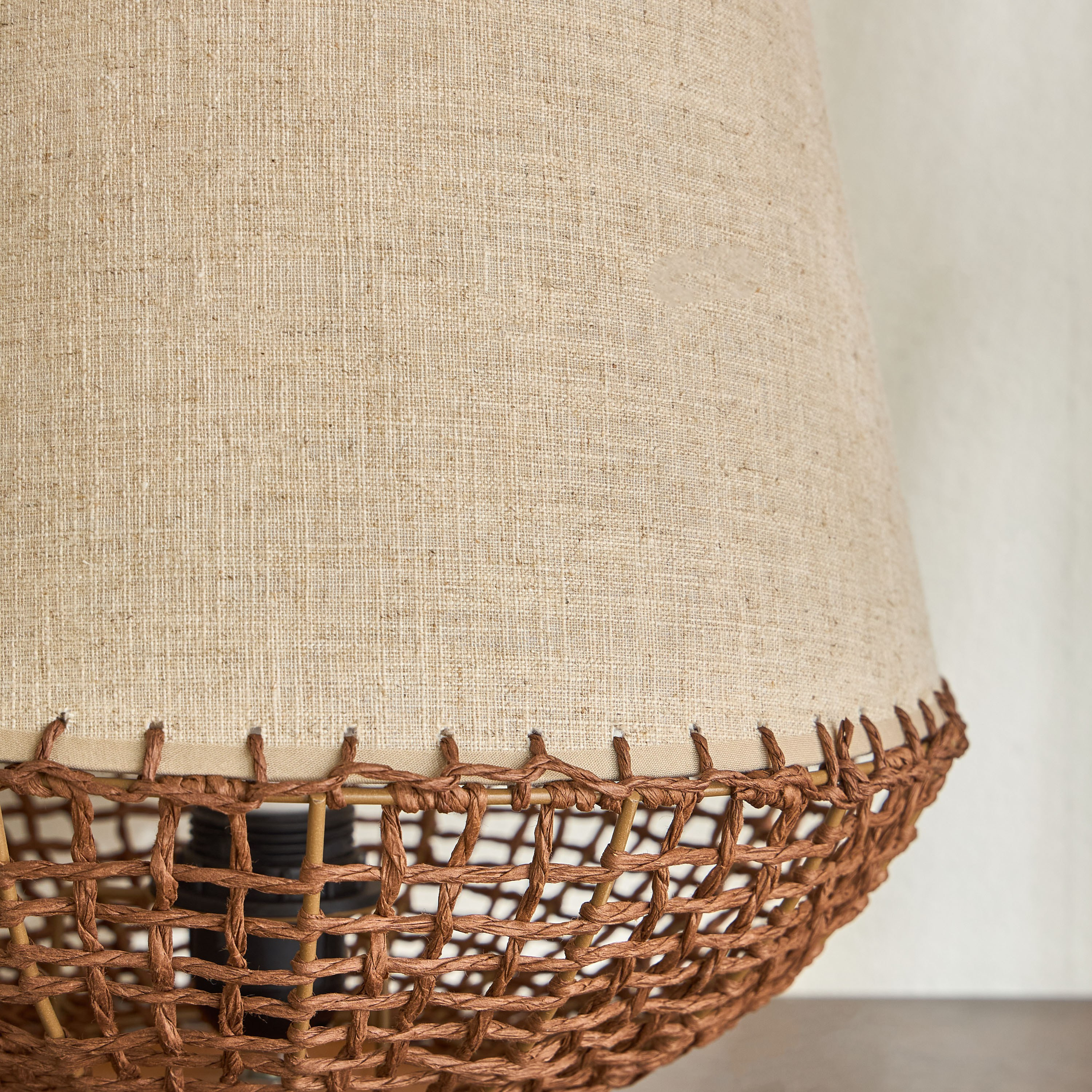 Otto Paper Rope Table Lamp - 35 cm-household-lighting-tableanddesklamps-image-3