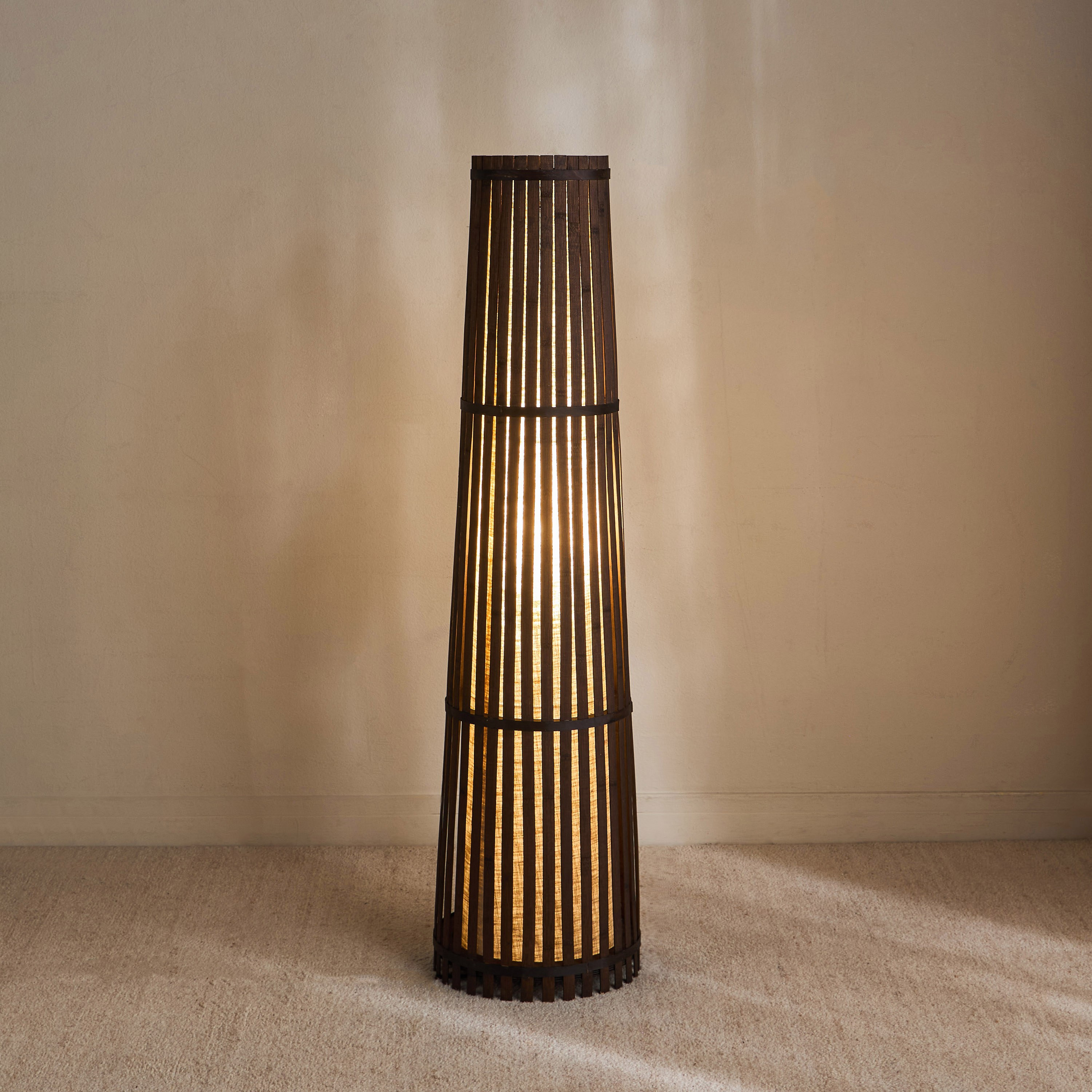 Tova Bamboo Floor Lamp - 120 cm-household-lighting-floorlamps-image-2