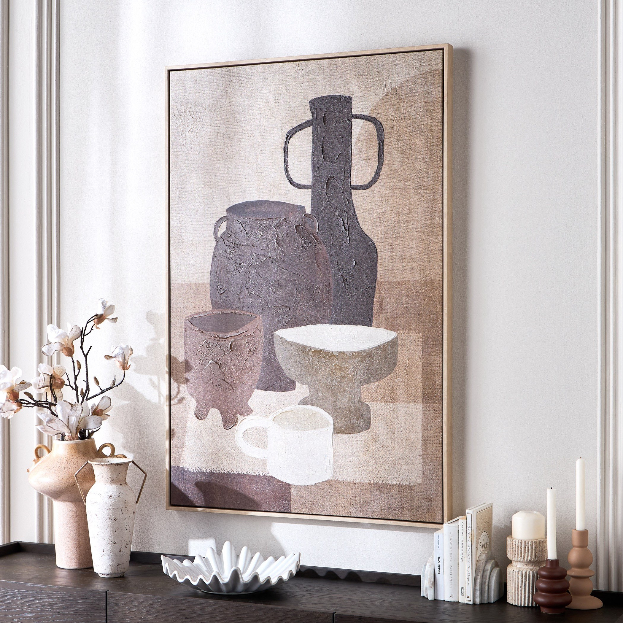Timeless Framed Canvas Wall Art - 80x120 cm-household-walldecorandmirrors-wallart-image-3