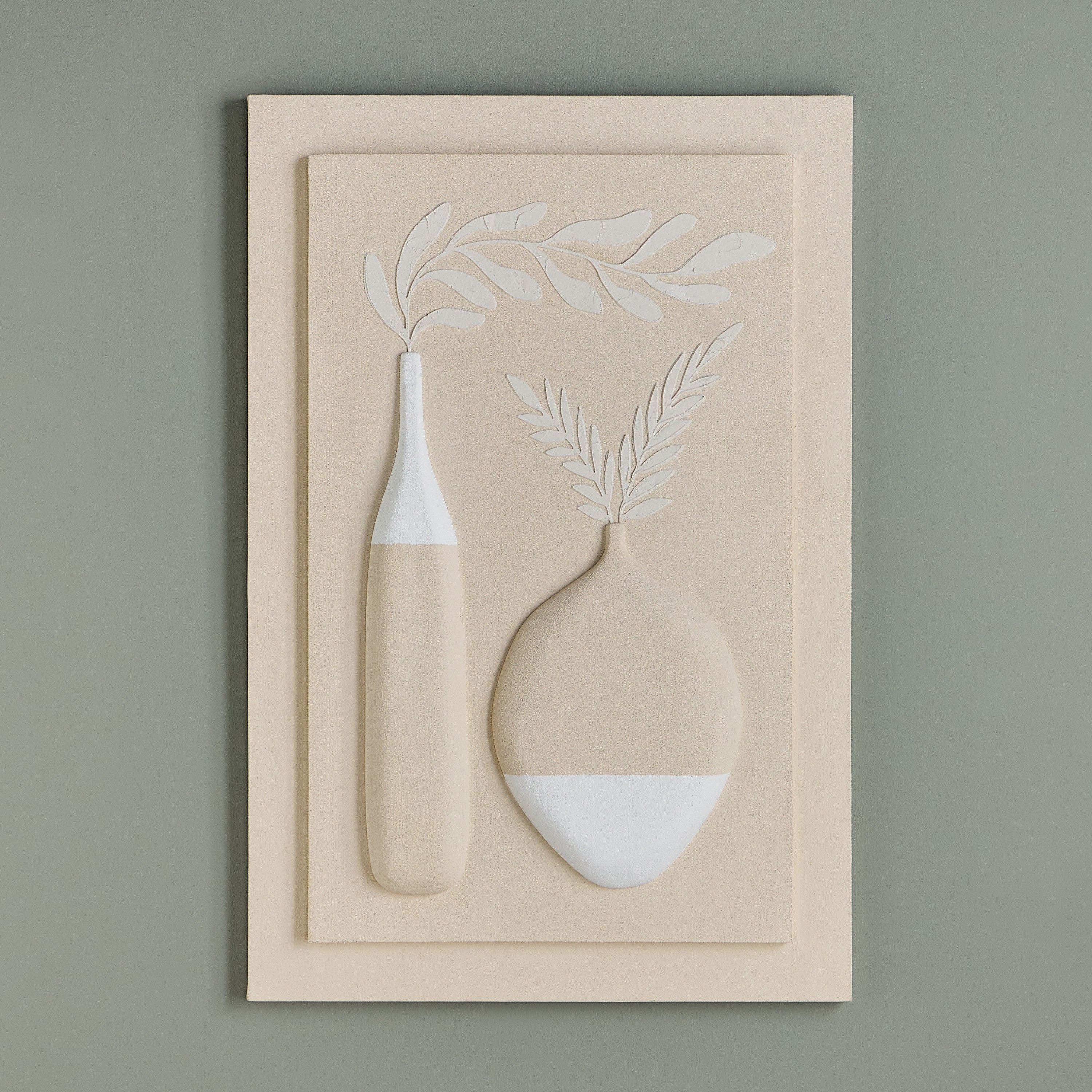 Twill Hand-Painted Unframed Canvas Wall Art - 80x120 cm