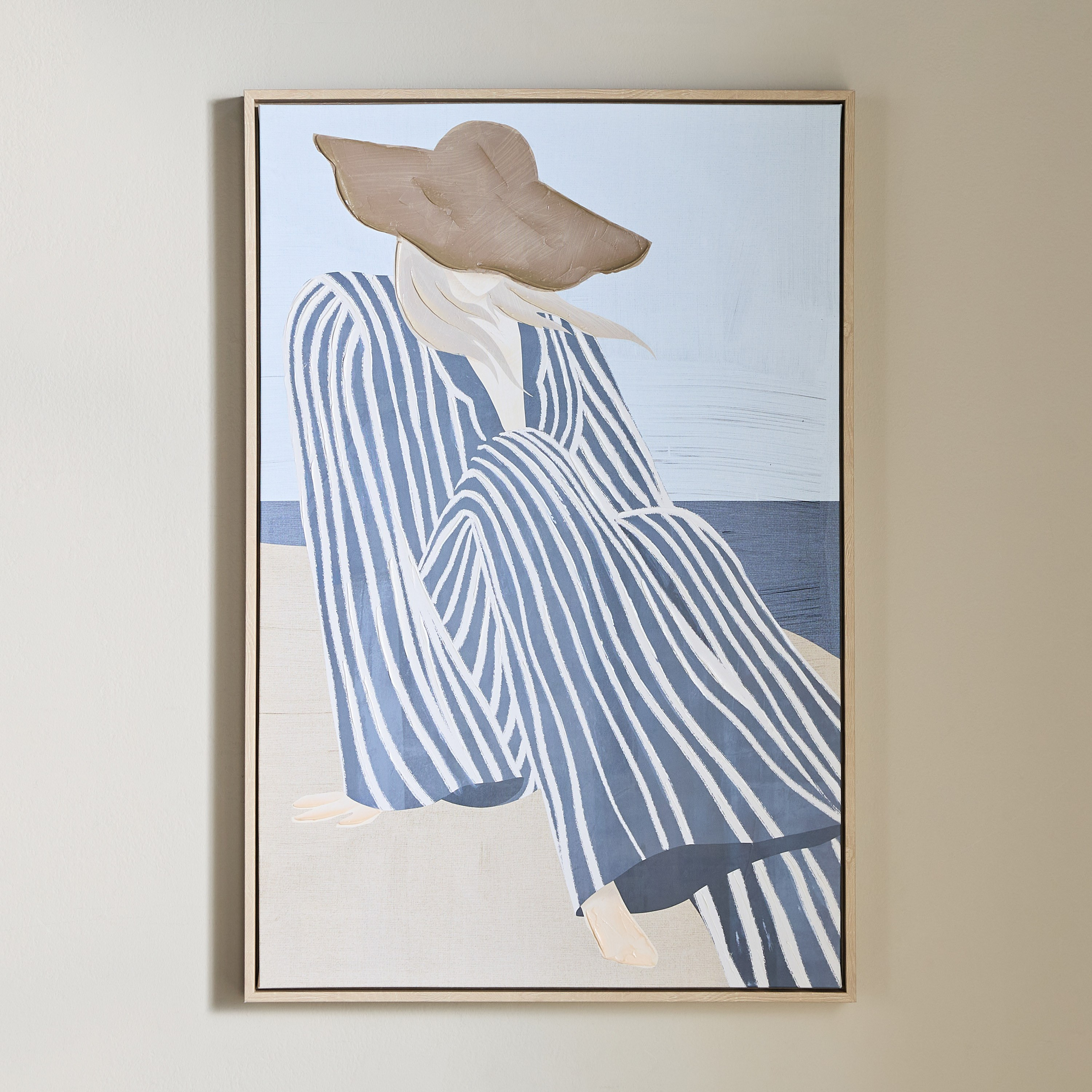 Embrace Framed Canvas Wall Art - 60x90 cm-household-walldecorandmirrors-wallart-image-1